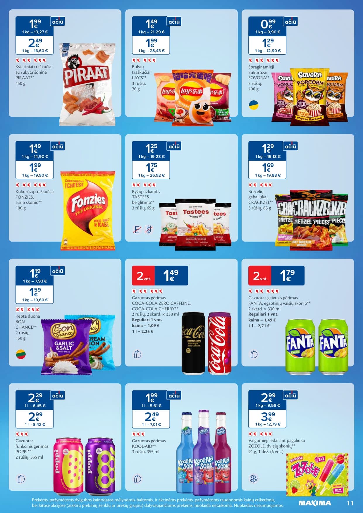 MAXIMA akcijų ir nuolaidų leidinys Nr. 7 nuo 2026.02.10 iki 2026.02.16 - 11