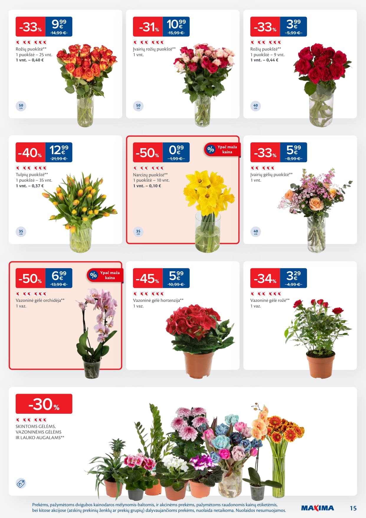 MAXIMA akcijų ir nuolaidų leidinys Nr. 7 nuo 2026.02.10 iki 2026.02.16 - 15