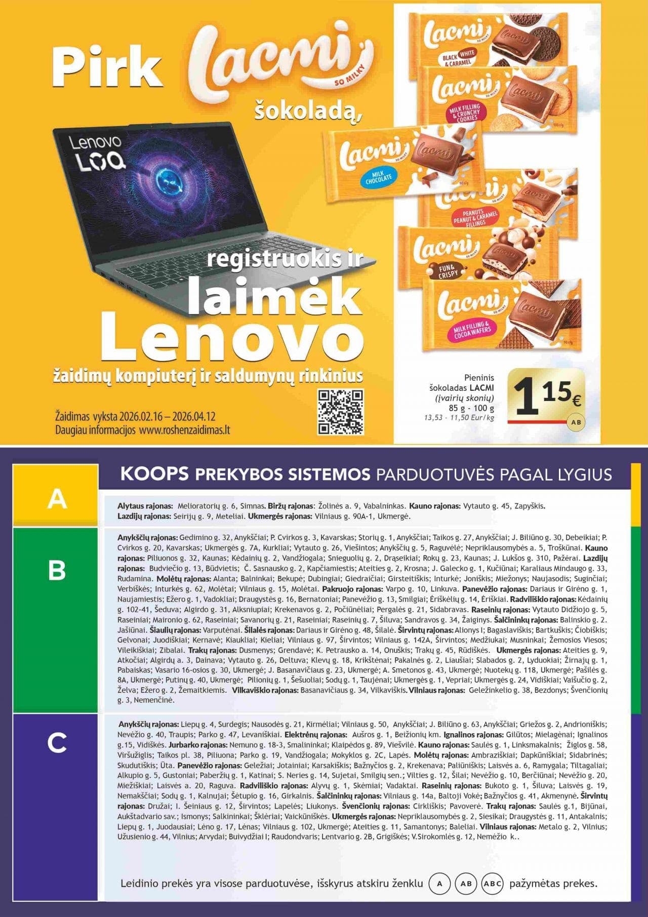 Naujas KOOPS akcijų ir nuolaidų leidinys nuo 2026.03.09 iki 2026.03.22 - 20