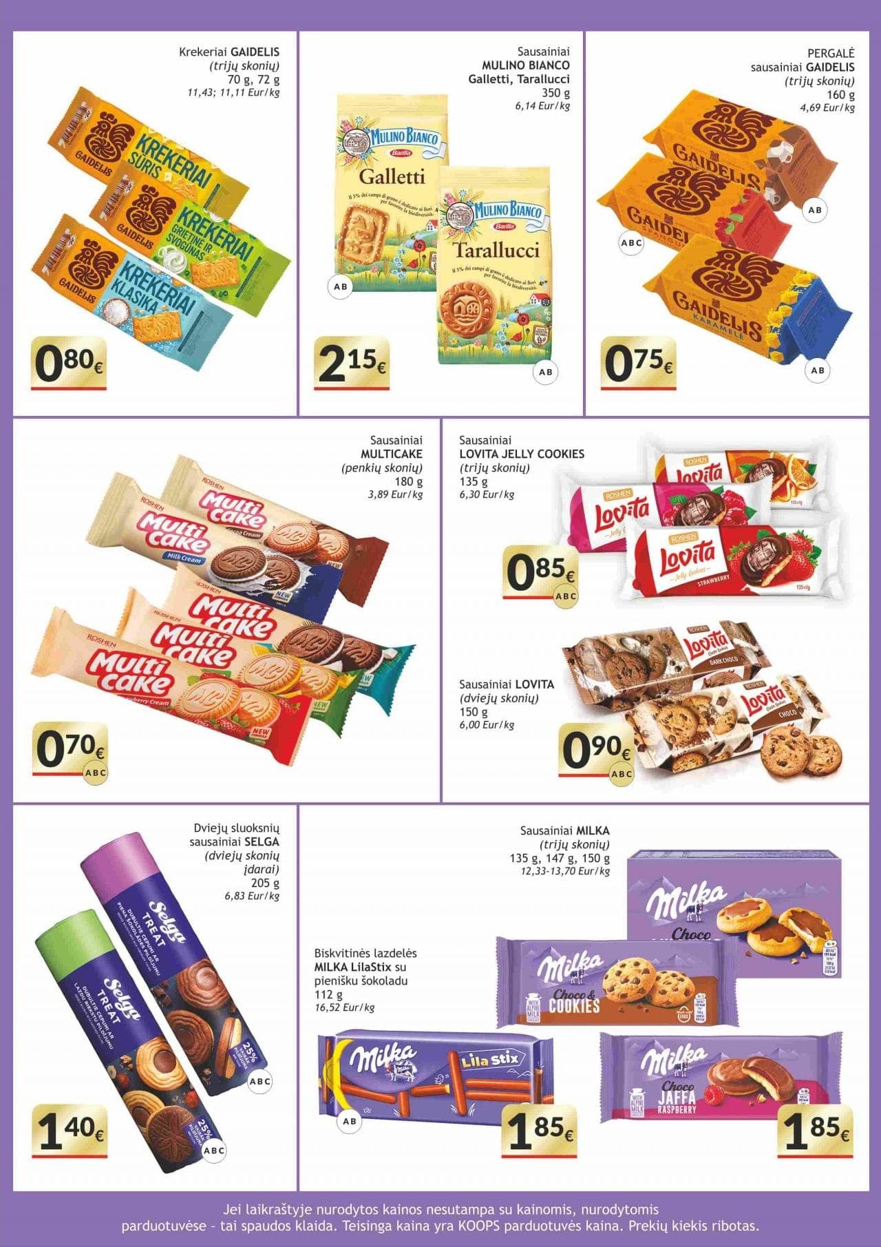 Naujas KOOPS akcijų ir nuolaidų leidinys nuo 2026.03.09 iki 2026.03.22 - 7