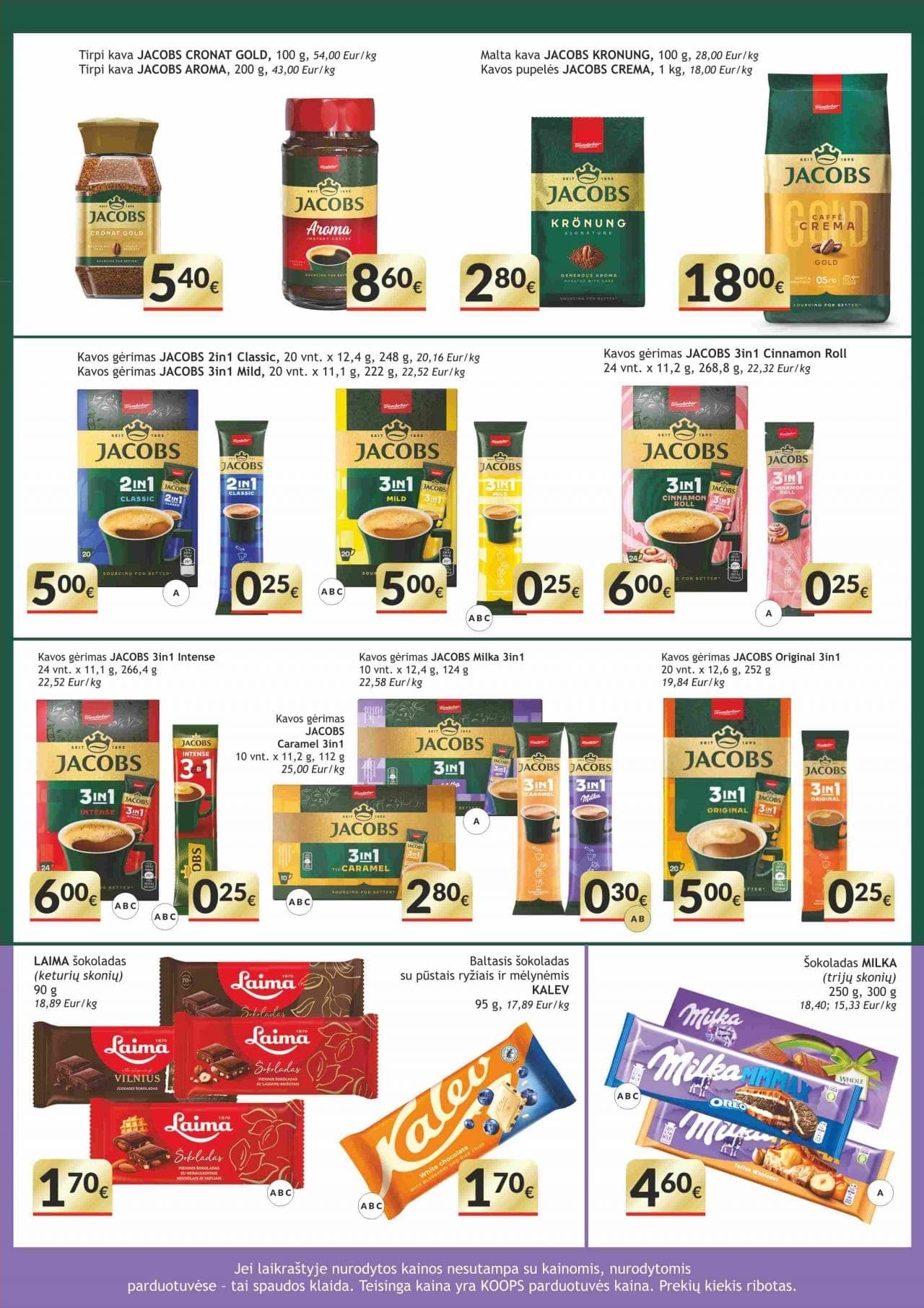 Naujas KOOPS akcijų ir nuolaidų leidinys nuo 2026.03.09 iki 2026.03.22 - 9