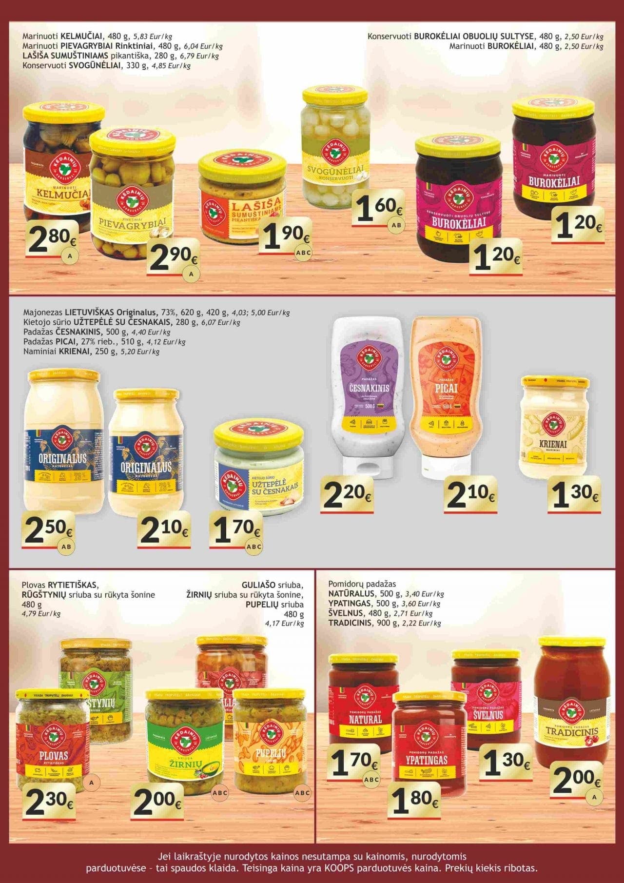 Naujas KOOPS akcijų ir nuolaidų leidinys nuo 2026.03.09 iki 2026.03.22 - 14