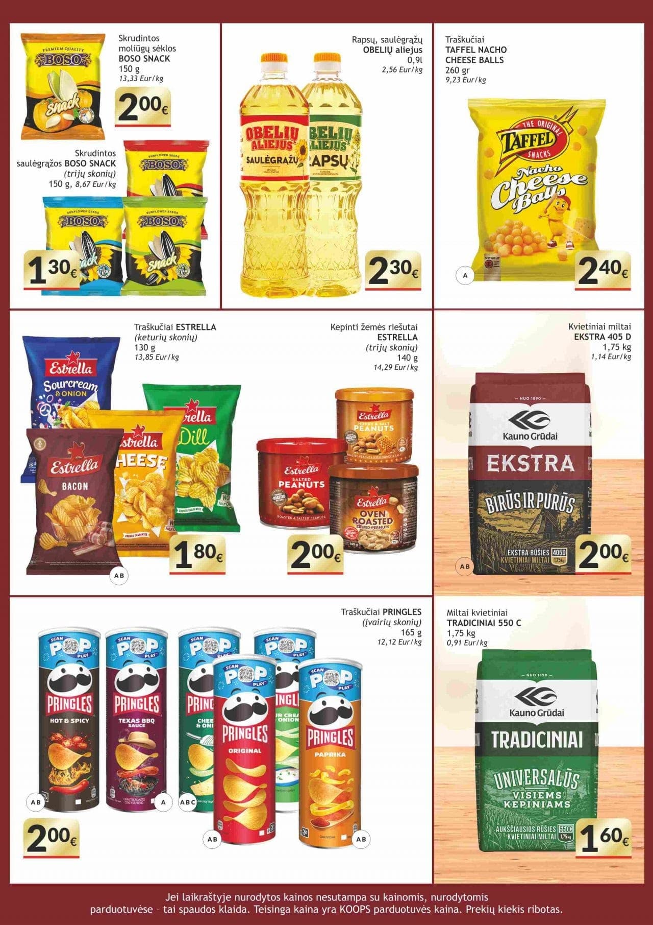 Naujas KOOPS akcijų ir nuolaidų leidinys nuo 2026.03.09 iki 2026.03.22 - 15