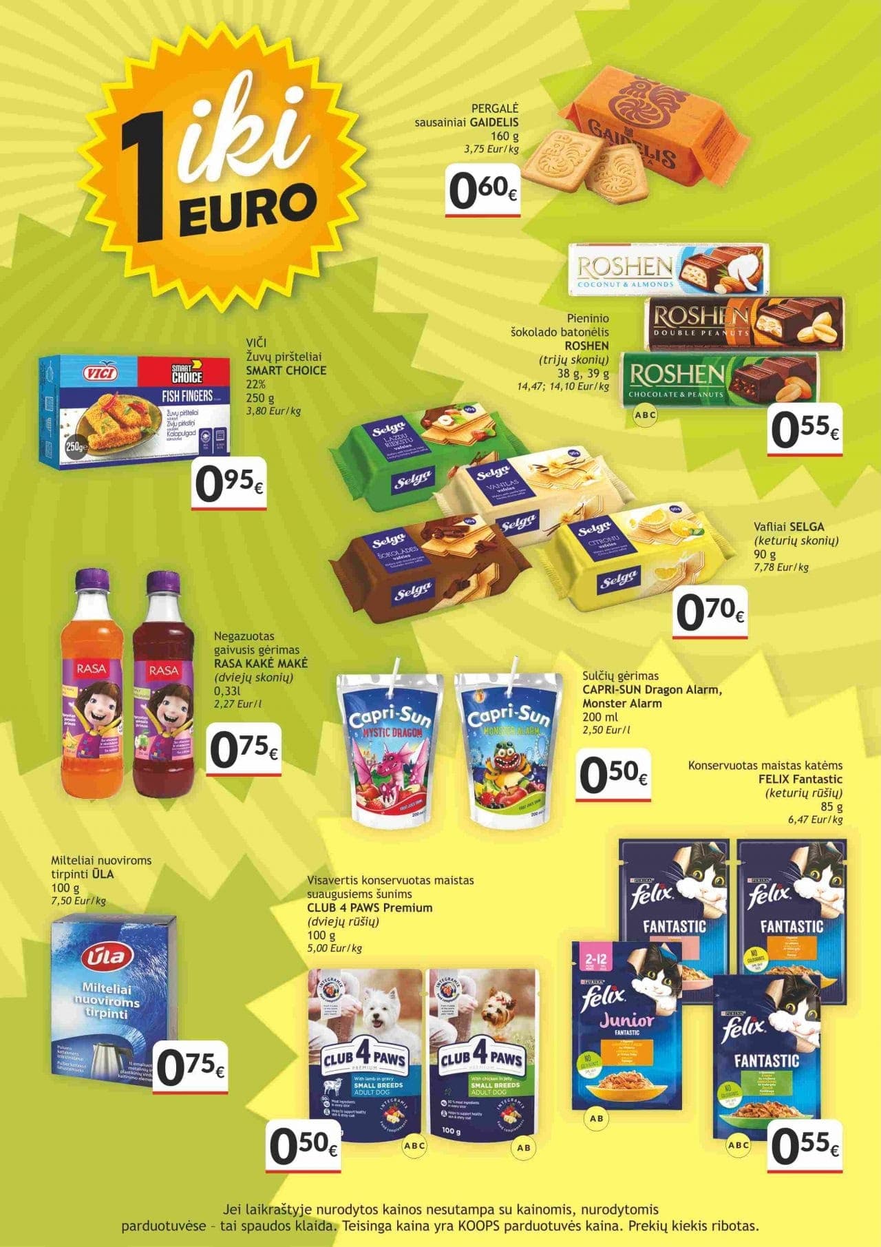 Naujas KOOPS akcijų ir nuolaidų leidinys nuo 2026.03.09 iki 2026.03.22 - 2