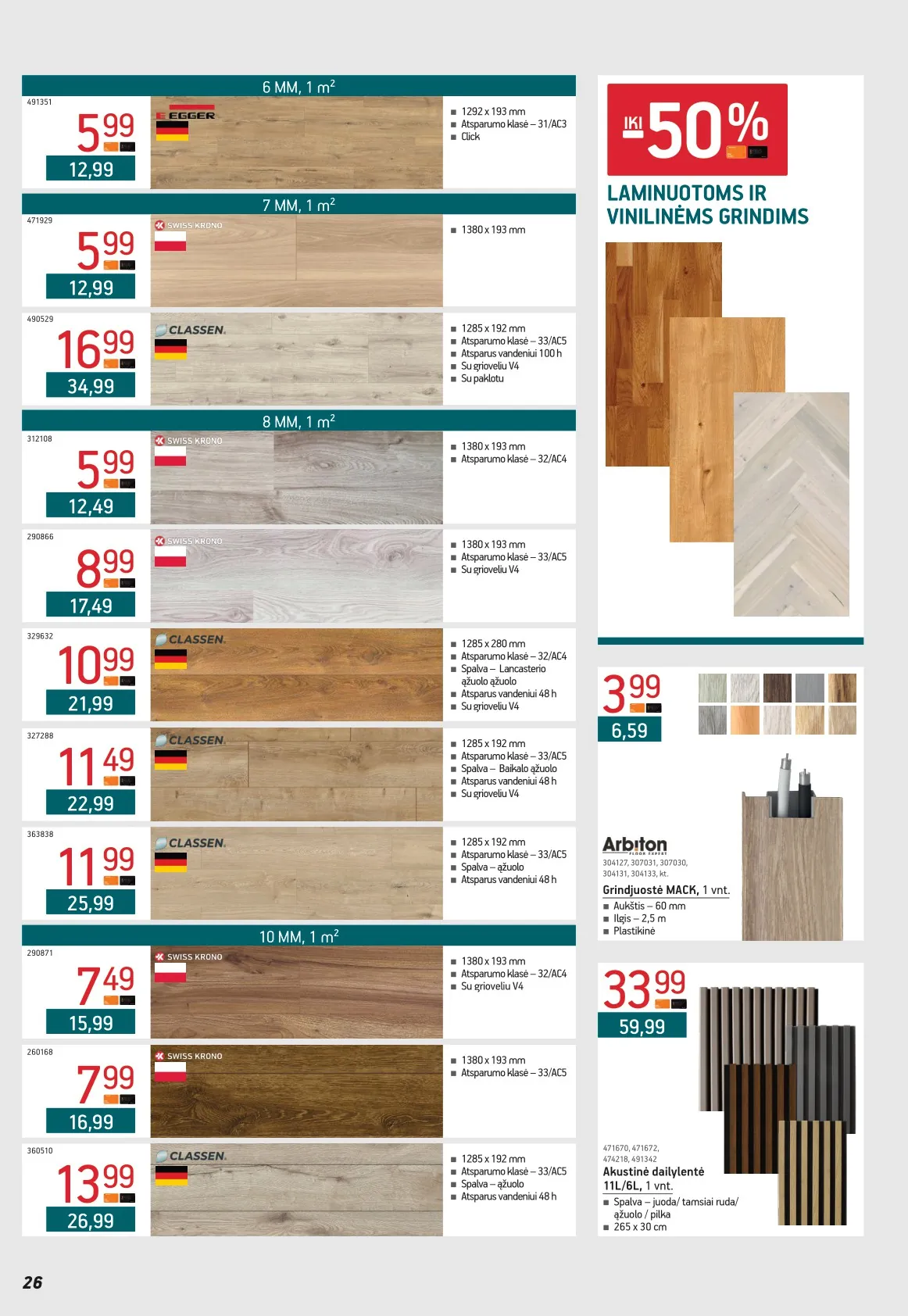 ERMITAŽAS akcijų ir nuolaidų leidinys Nr. 12 nuo 2025.12.01 iki 2026.01.04