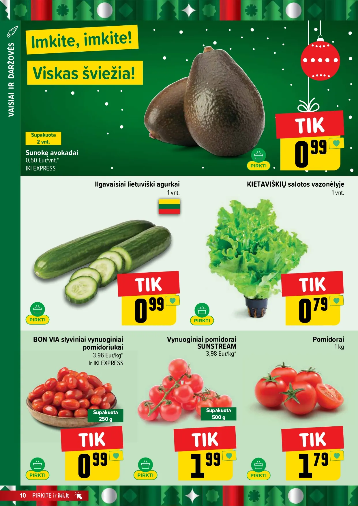 IKI akcijų ir nuolaidų leidinys Nr. 51 nuo 2025.12.15 iki 2025.12.21 - 10