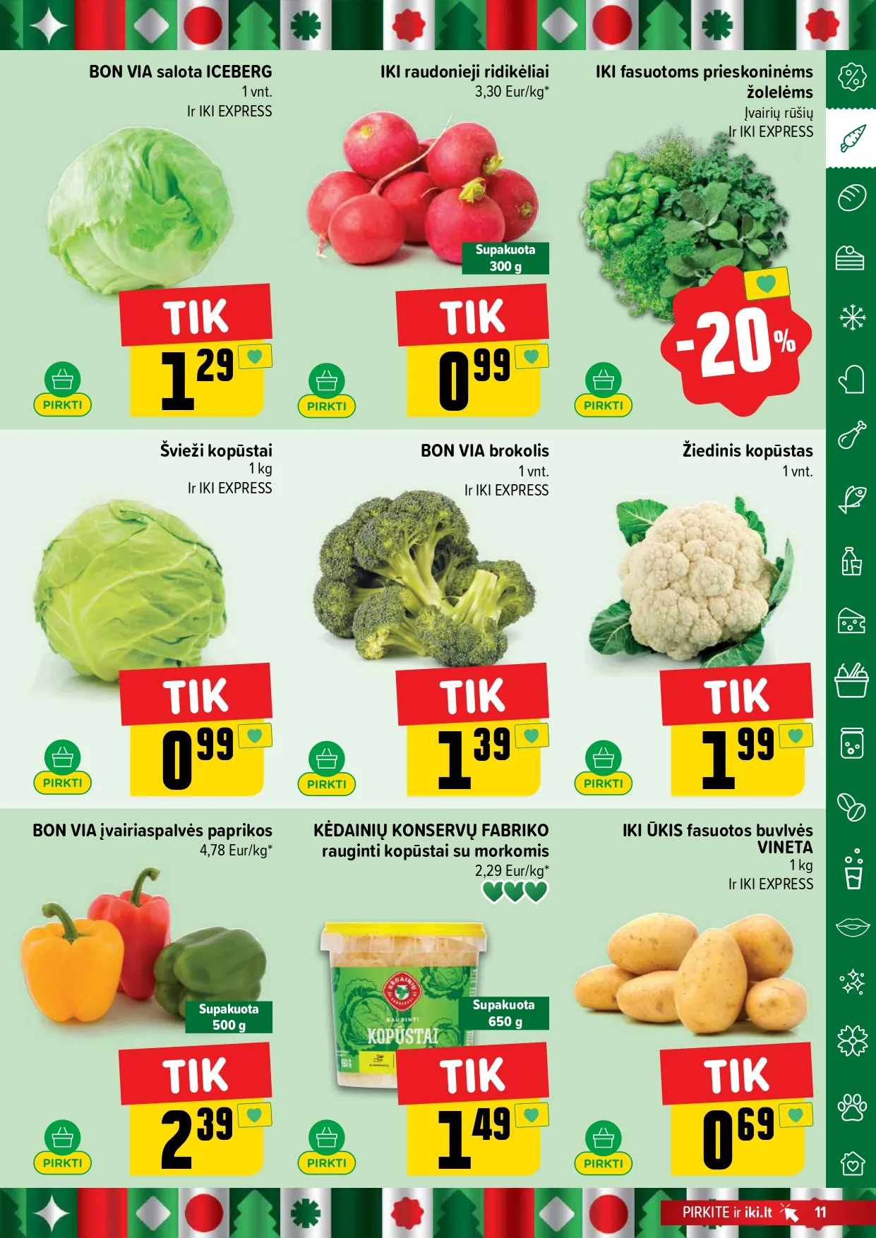 IKI akcijų ir nuolaidų leidinys Nr. 51 nuo 2025.12.15 iki 2025.12.21 - 11