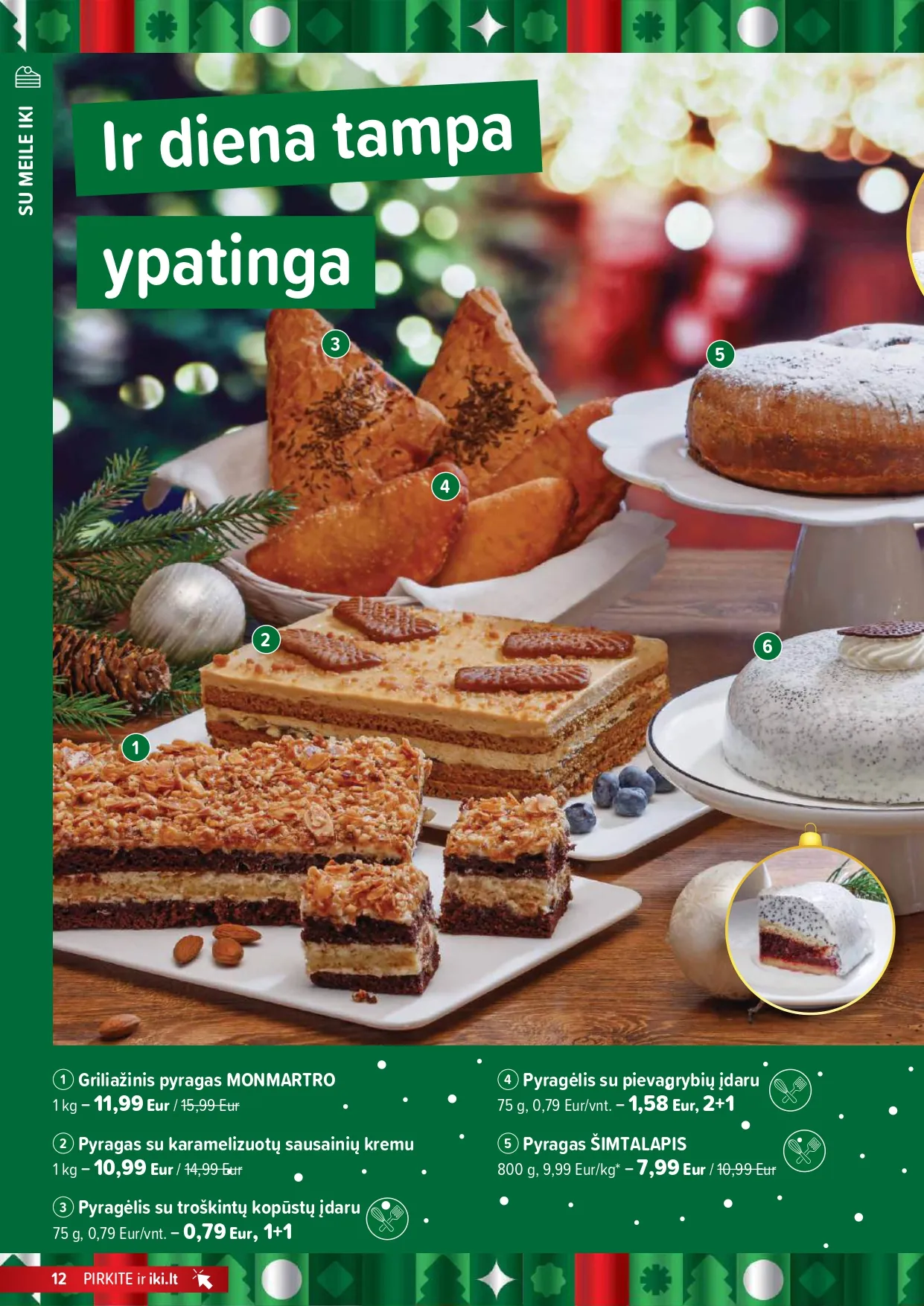 IKI akcijų ir nuolaidų leidinys Nr. 51 nuo 2025.12.15 iki 2025.12.21 - 12
