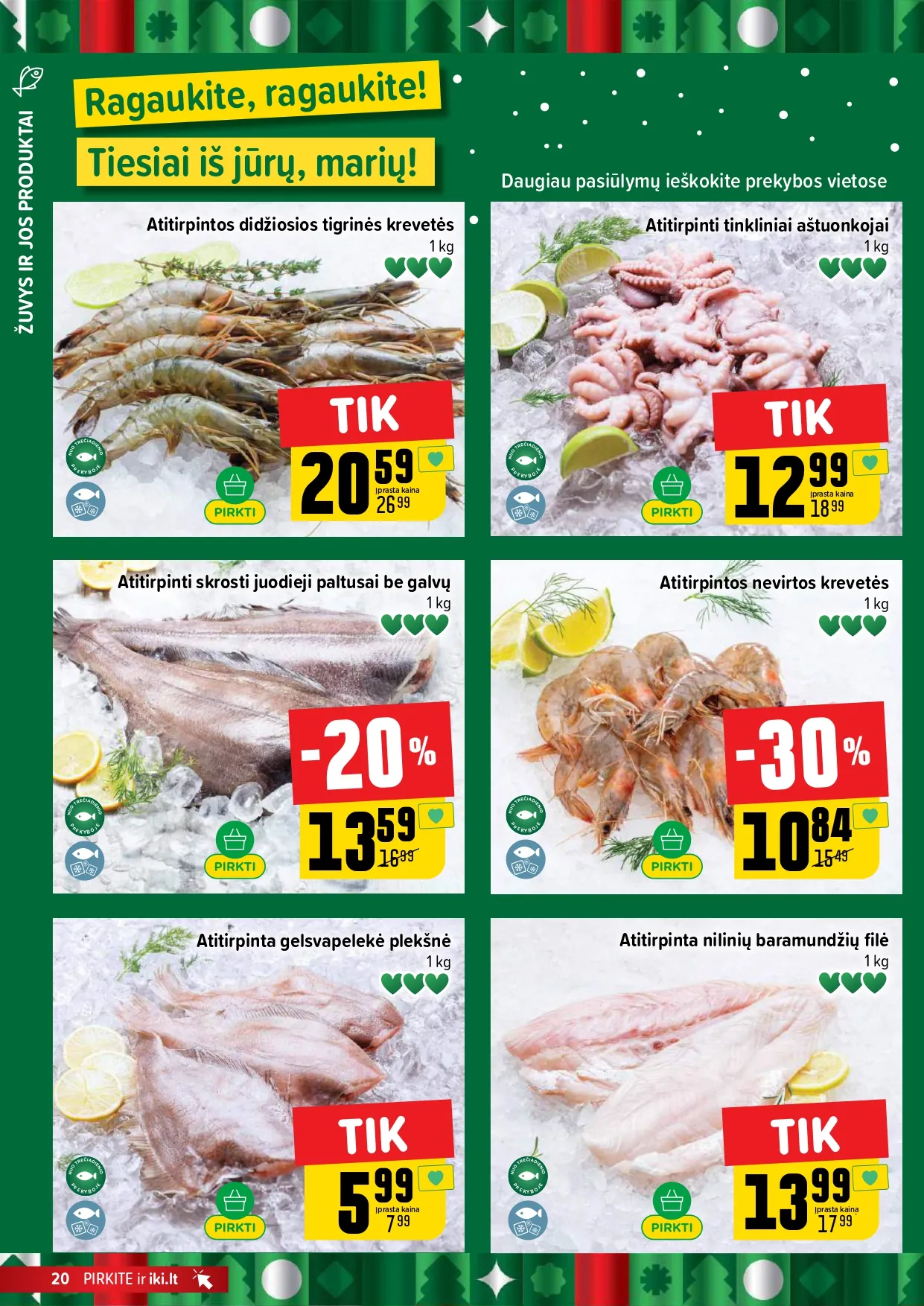 IKI akcijų ir nuolaidų leidinys Nr. 51 nuo 2025.12.15 iki 2025.12.21 - 20