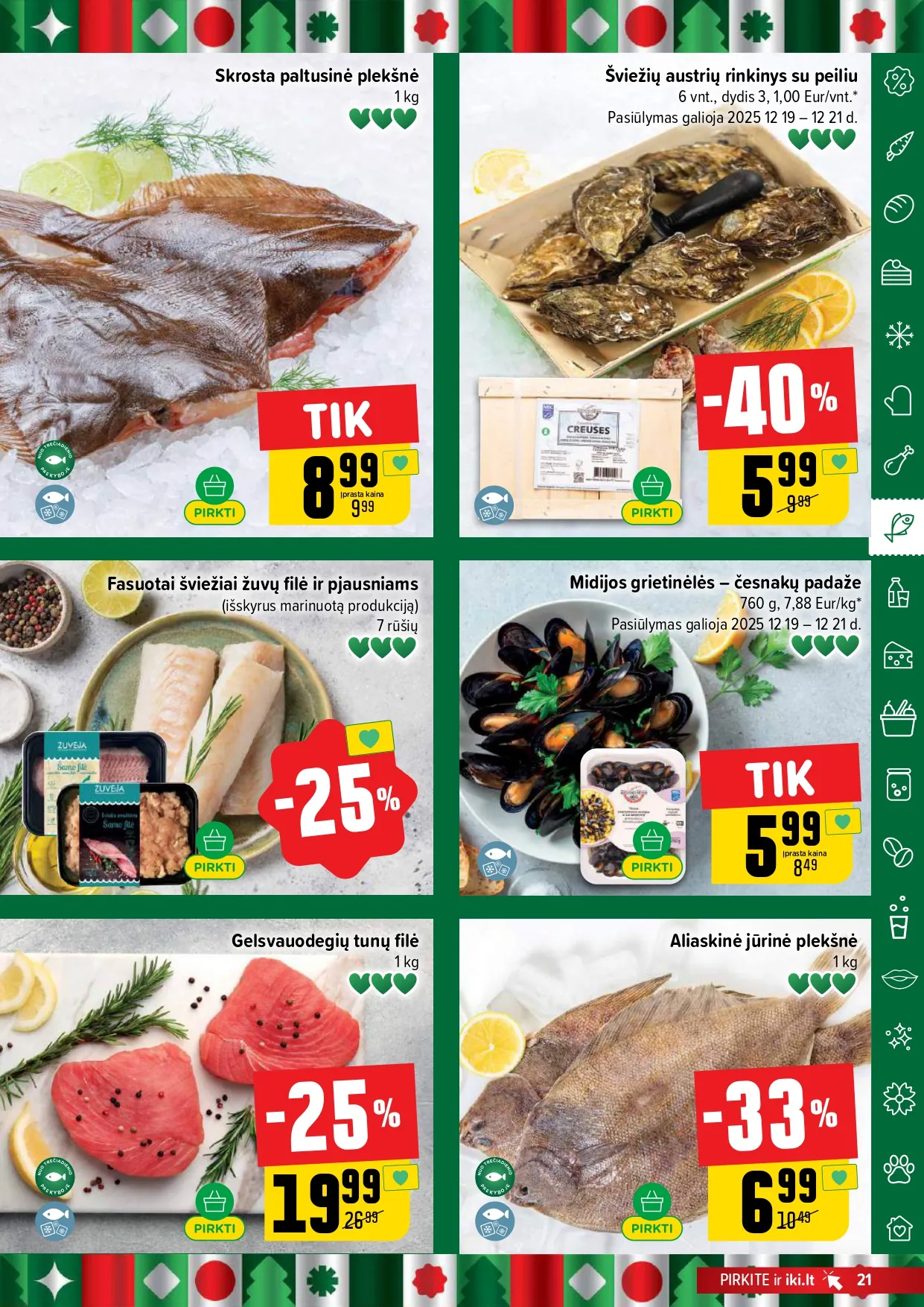 IKI akcijų ir nuolaidų leidinys Nr. 51 nuo 2025.12.15 iki 2025.12.21 - 21