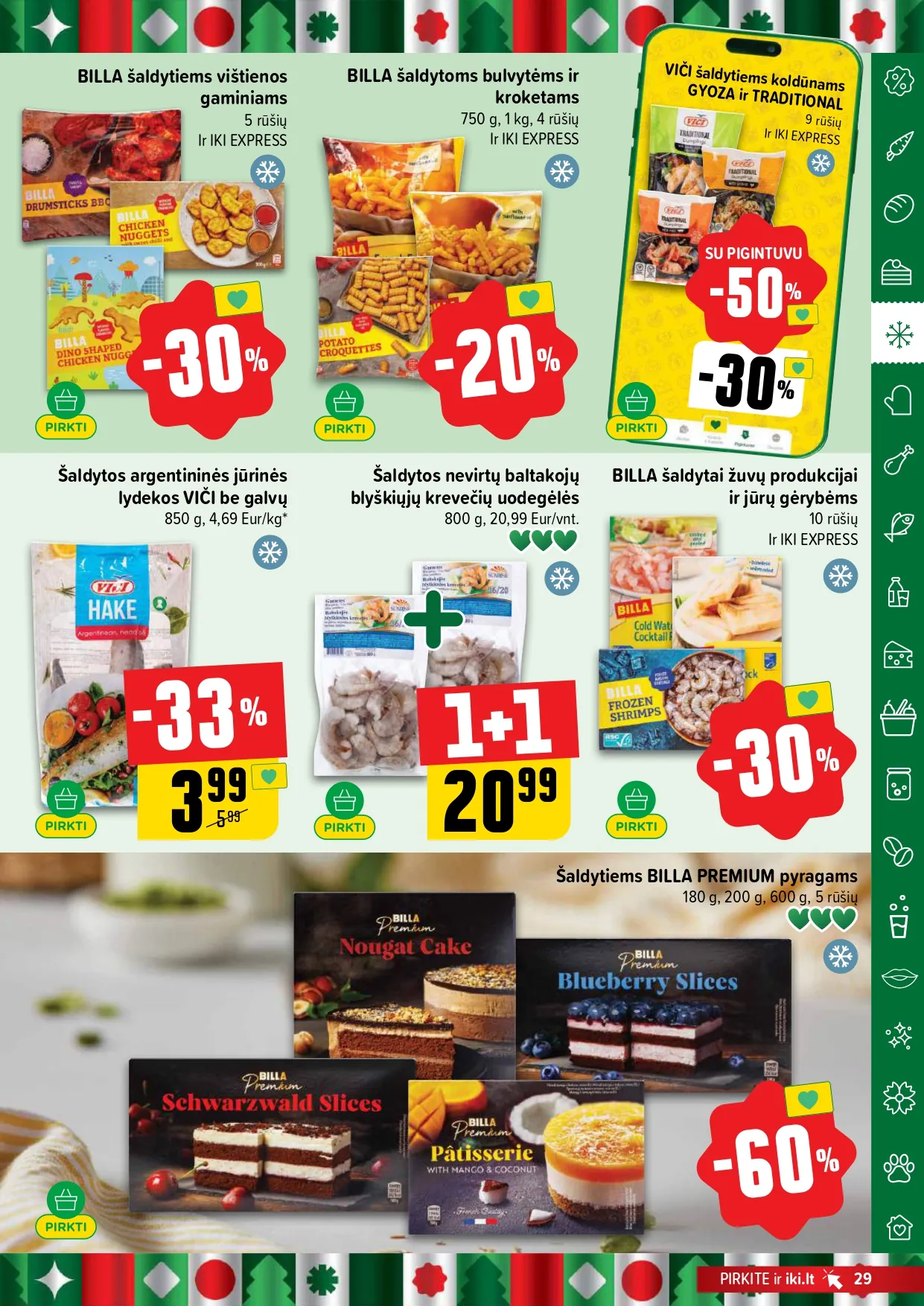 IKI akcijų ir nuolaidų leidinys Nr. 51 nuo 2025.12.15 iki 2025.12.21 - 29