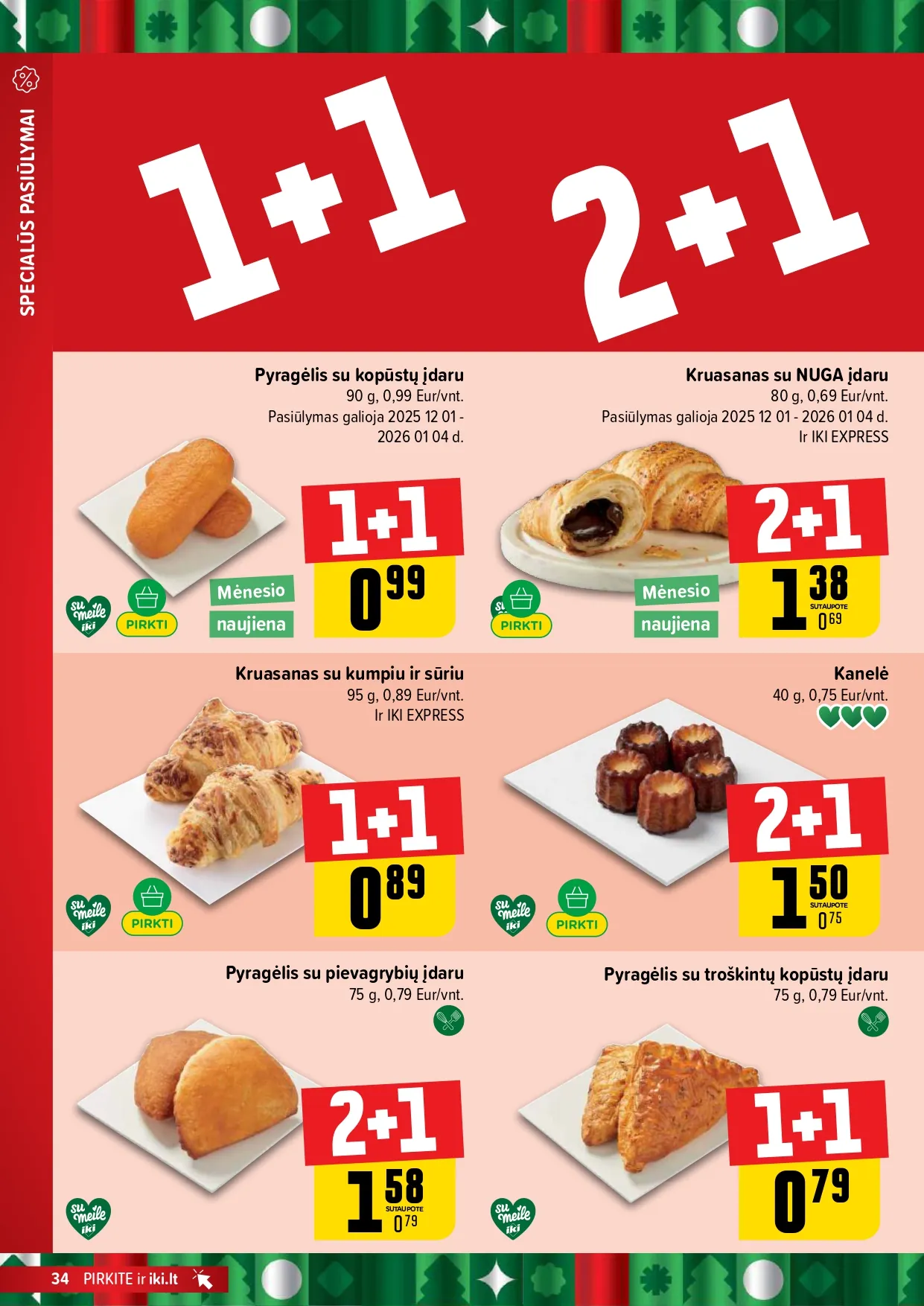 IKI akcijų ir nuolaidų leidinys Nr. 51 nuo 2025.12.15 iki 2025.12.21 - 34