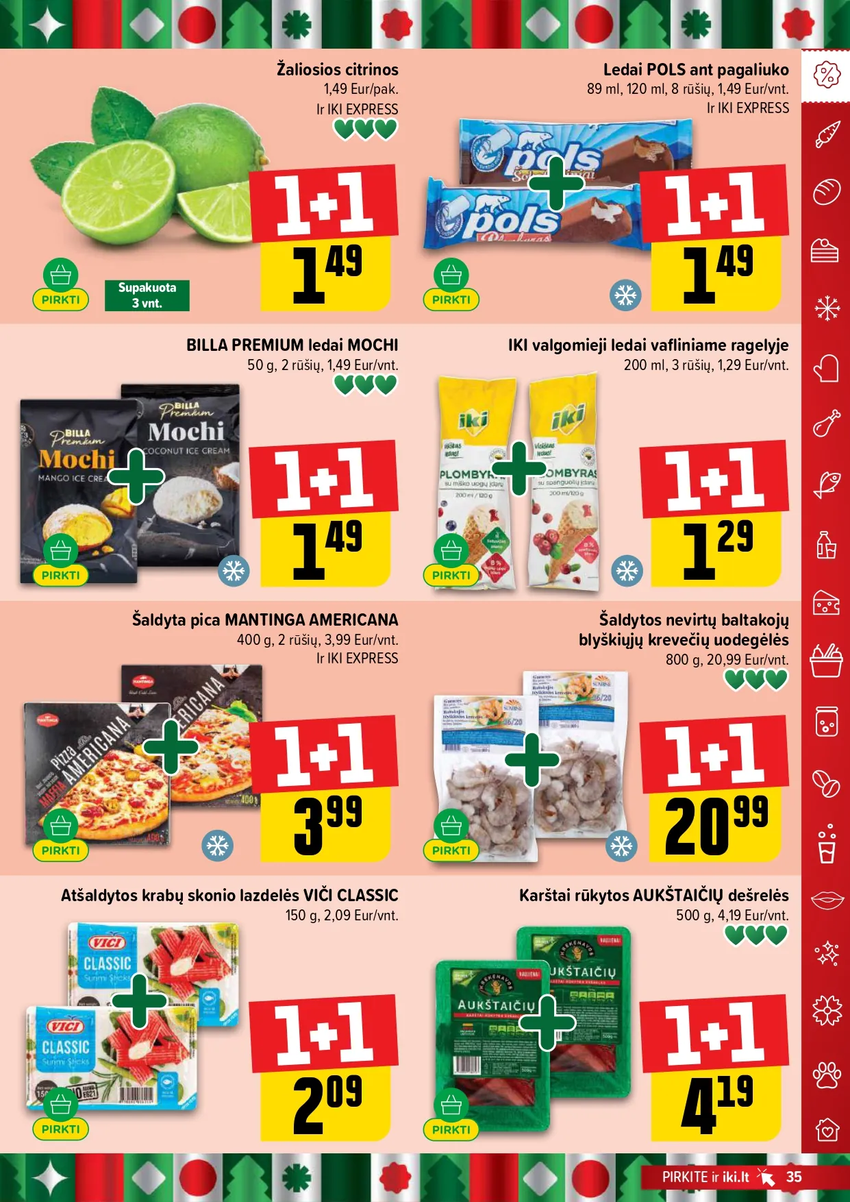 IKI akcijų ir nuolaidų leidinys Nr. 51 nuo 2025.12.15 iki 2025.12.21 - 35