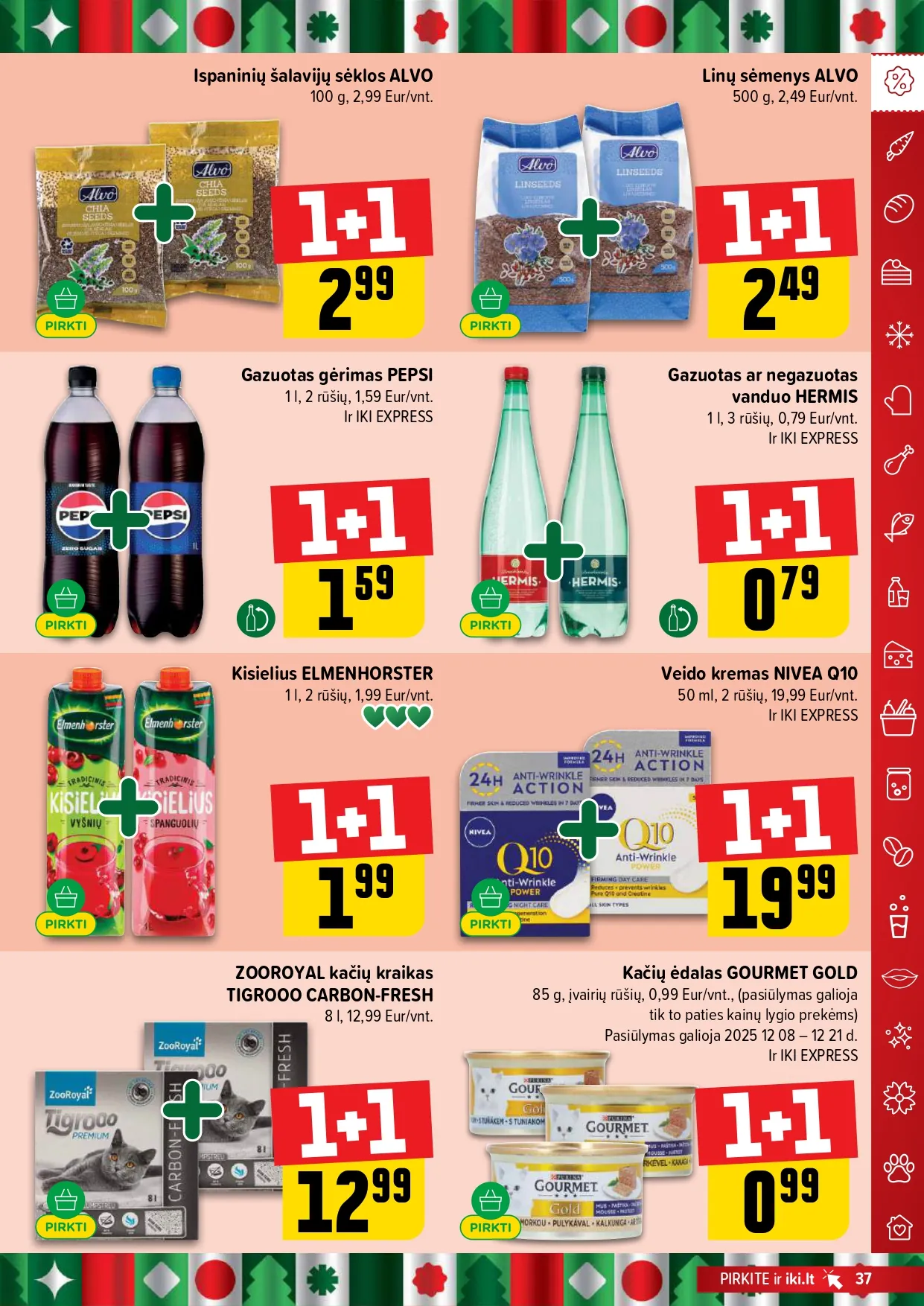 IKI akcijų ir nuolaidų leidinys Nr. 51 nuo 2025.12.15 iki 2025.12.21 - 37