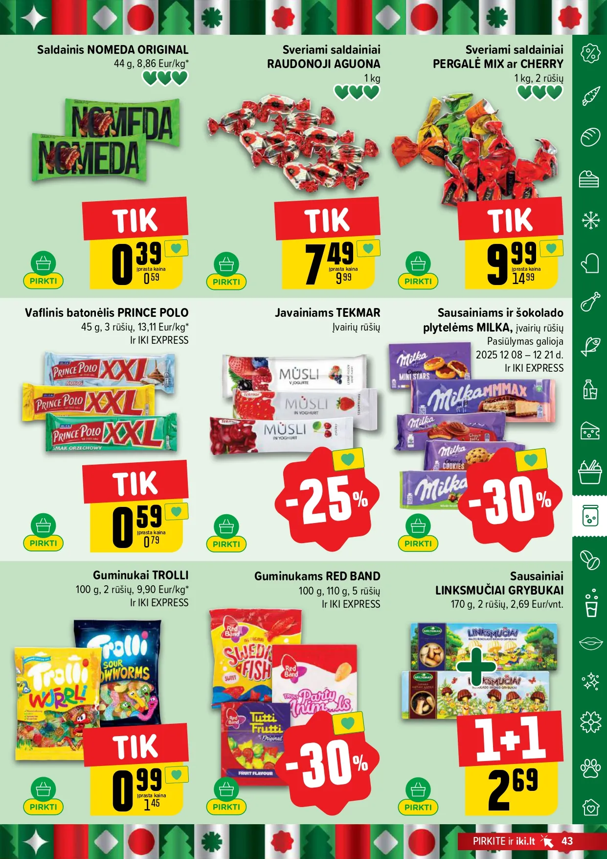 IKI akcijų ir nuolaidų leidinys Nr. 51 nuo 2025.12.15 iki 2025.12.21 - 43