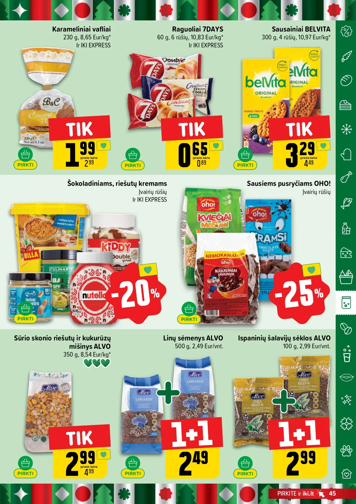 IKI akcijų ir nuolaidų leidinys Nr. 51 nuo 2025.12.15 iki 2025.12.21 - 45