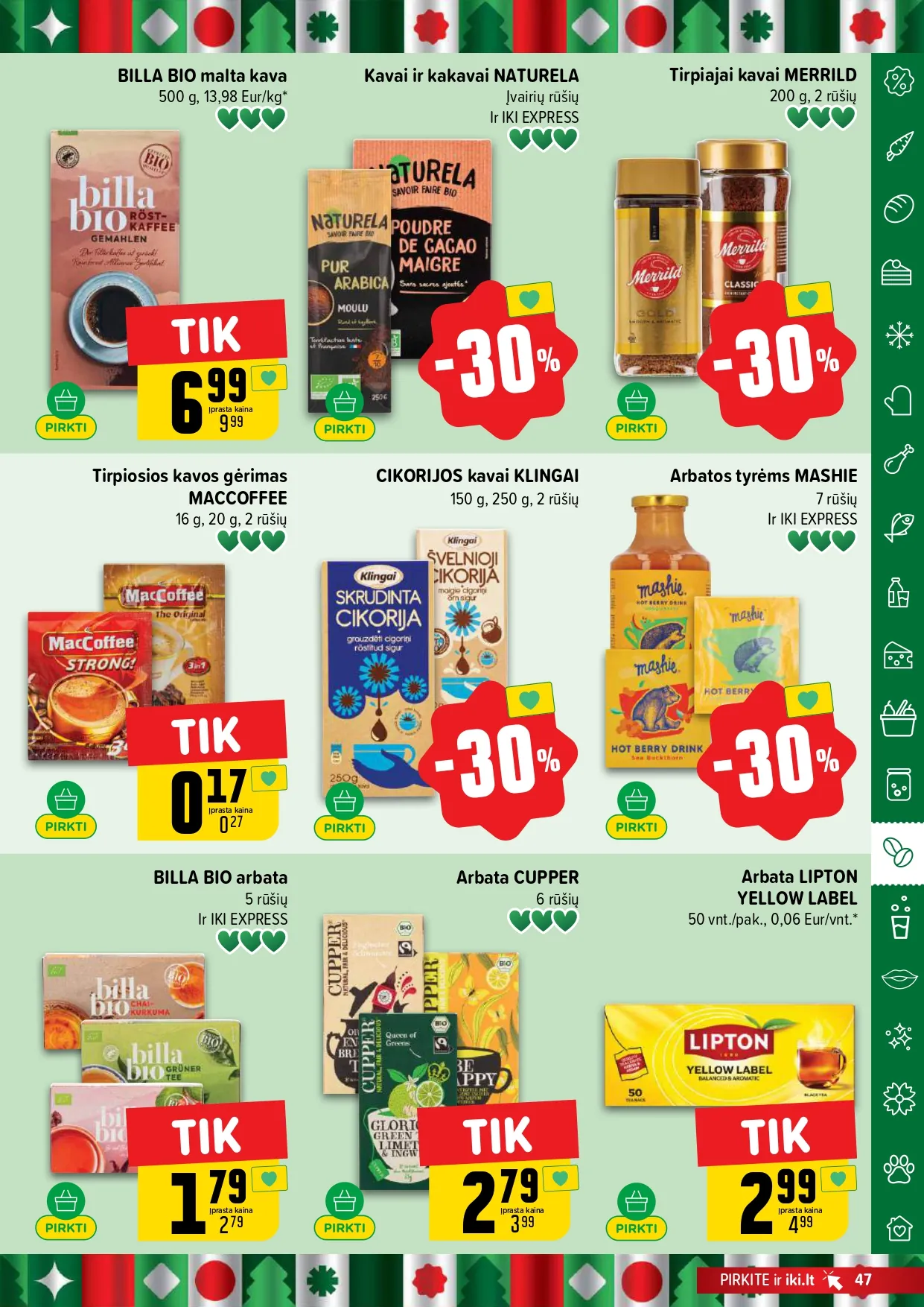 IKI akcijų ir nuolaidų leidinys Nr. 51 nuo 2025.12.15 iki 2025.12.21 - 47