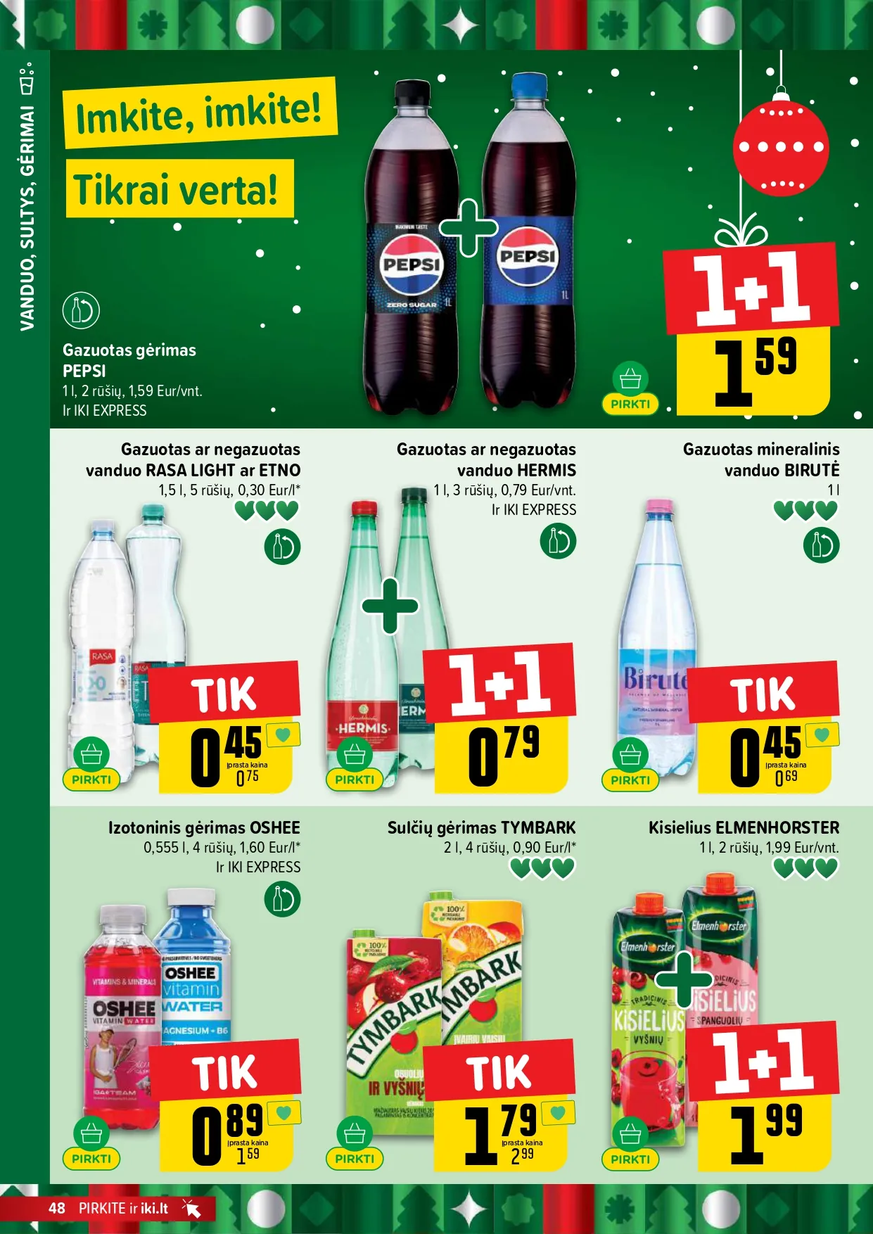 IKI akcijų ir nuolaidų leidinys Nr. 51 nuo 2025.12.15 iki 2025.12.21 - 48