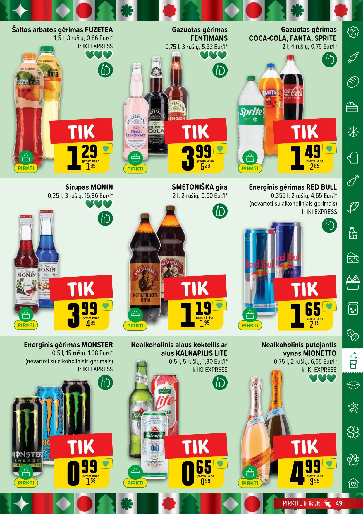 IKI akcijų ir nuolaidų leidinys Nr. 51 nuo 2025.12.15 iki 2025.12.21 - 49