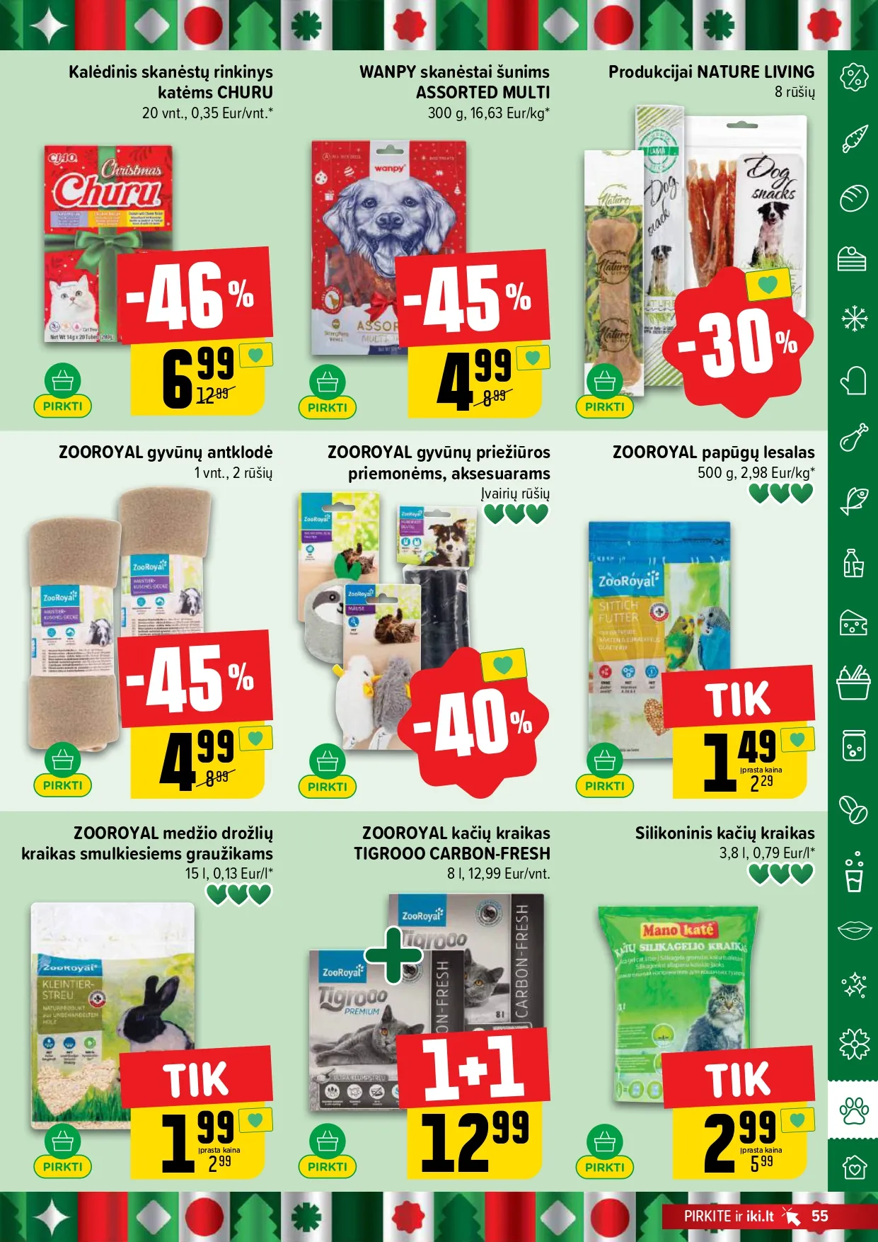 IKI akcijų ir nuolaidų leidinys Nr. 51 nuo 2025.12.15 iki 2025.12.21 - 55