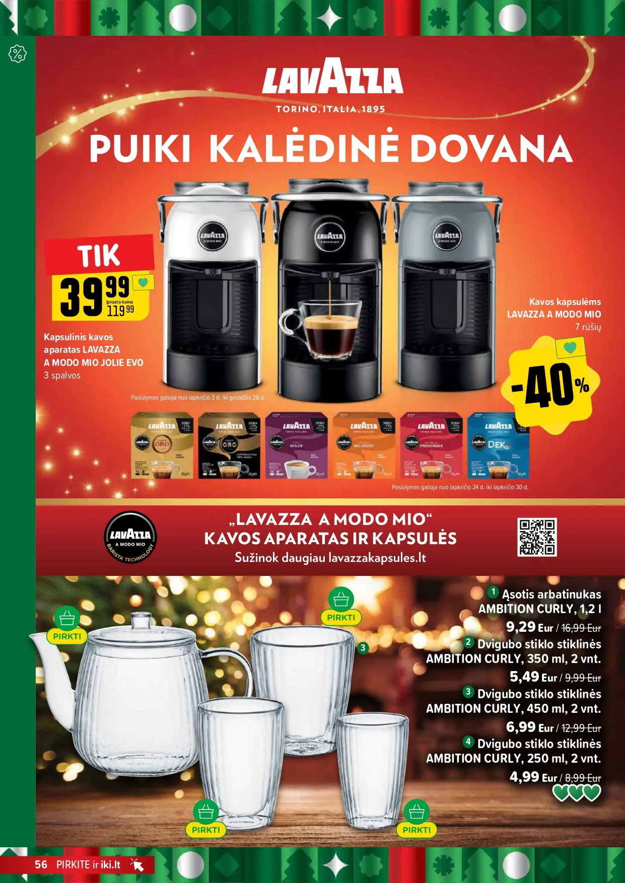 IKI akcijų ir nuolaidų leidinys Nr. 51 nuo 2025.12.15 iki 2025.12.21 - 56