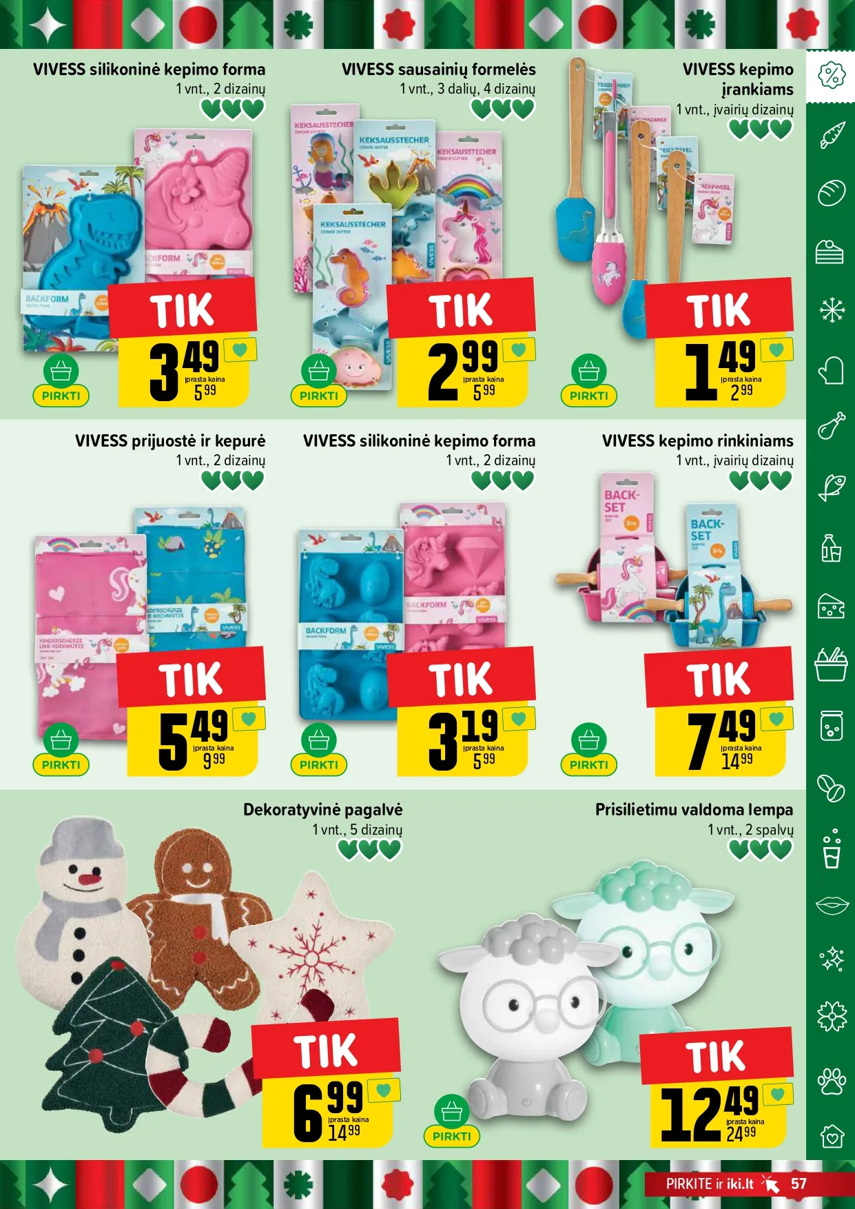 IKI akcijų ir nuolaidų leidinys Nr. 51 nuo 2025.12.15 iki 2025.12.21 - 57