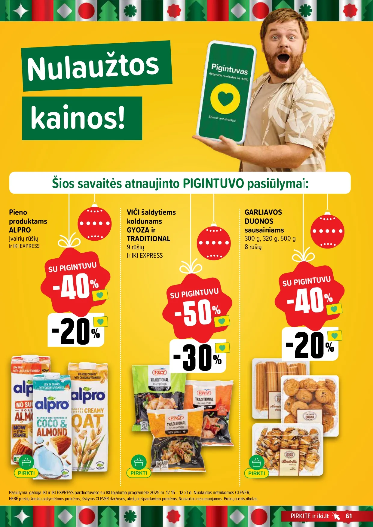 IKI akcijų ir nuolaidų leidinys Nr. 51 nuo 2025.12.15 iki 2025.12.21 - 61