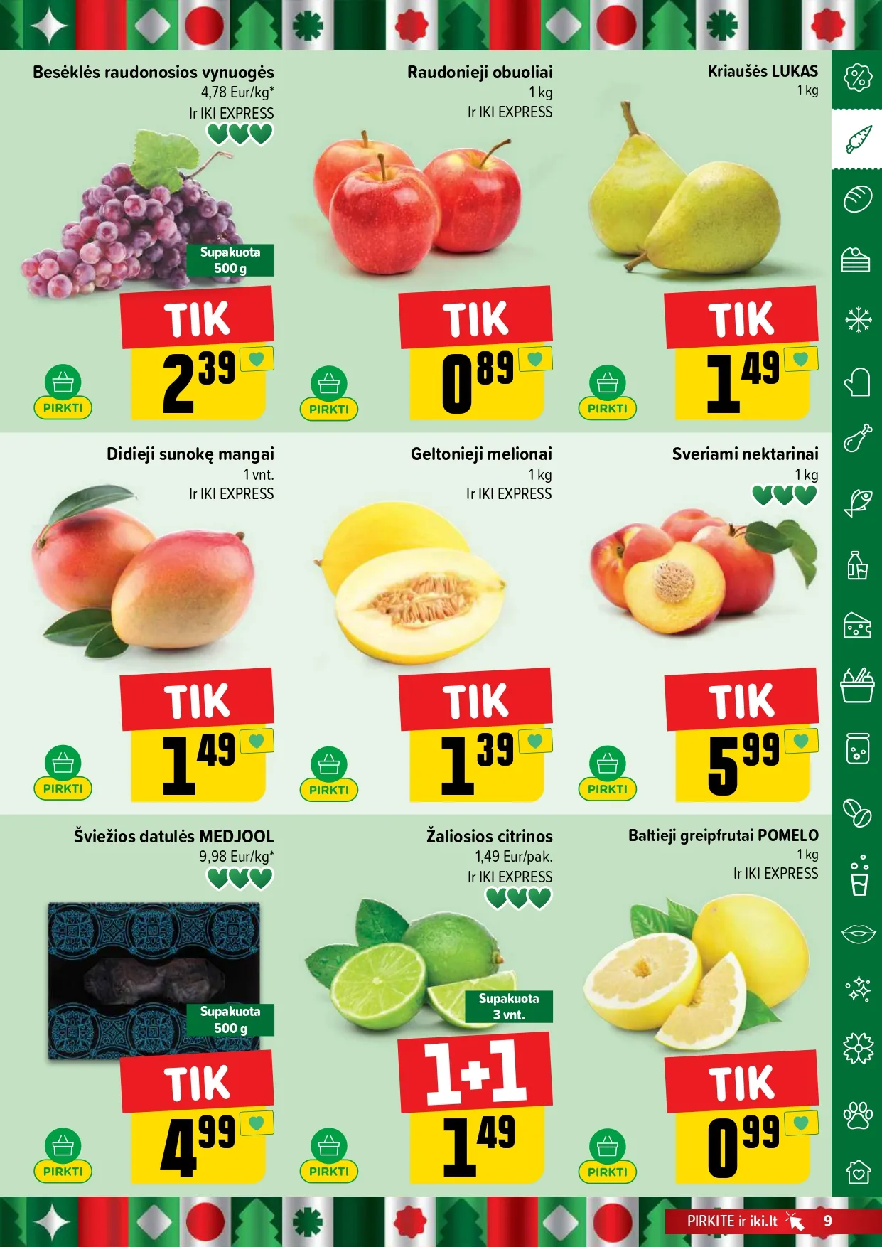 IKI akcijų ir nuolaidų leidinys Nr. 51 nuo 2025.12.15 iki 2025.12.21 - 9