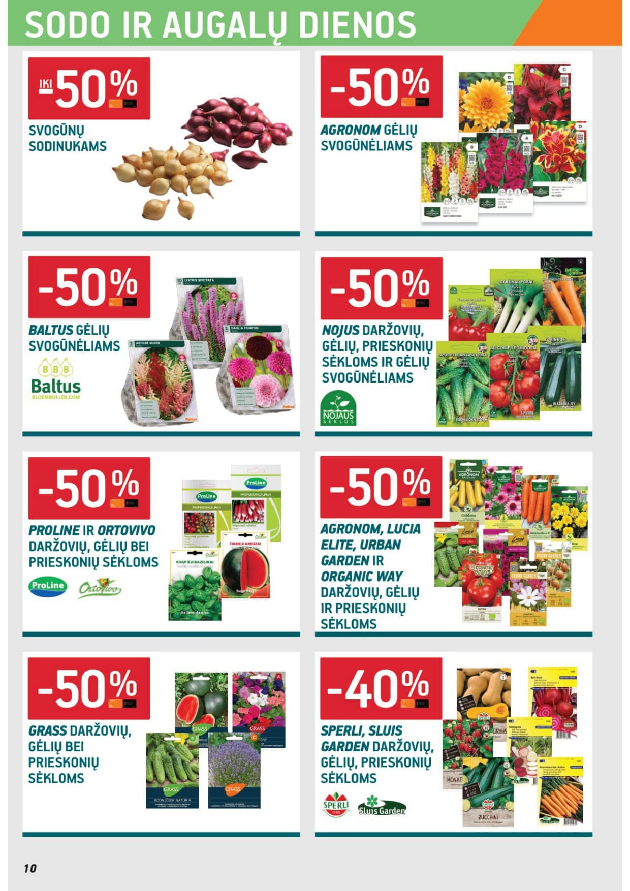 Naujas ERMITAŽAS akcijų ir nuolaidų leidinys Nr. 3 nuo 2026.03.02 iki 2026.03.31 - 10