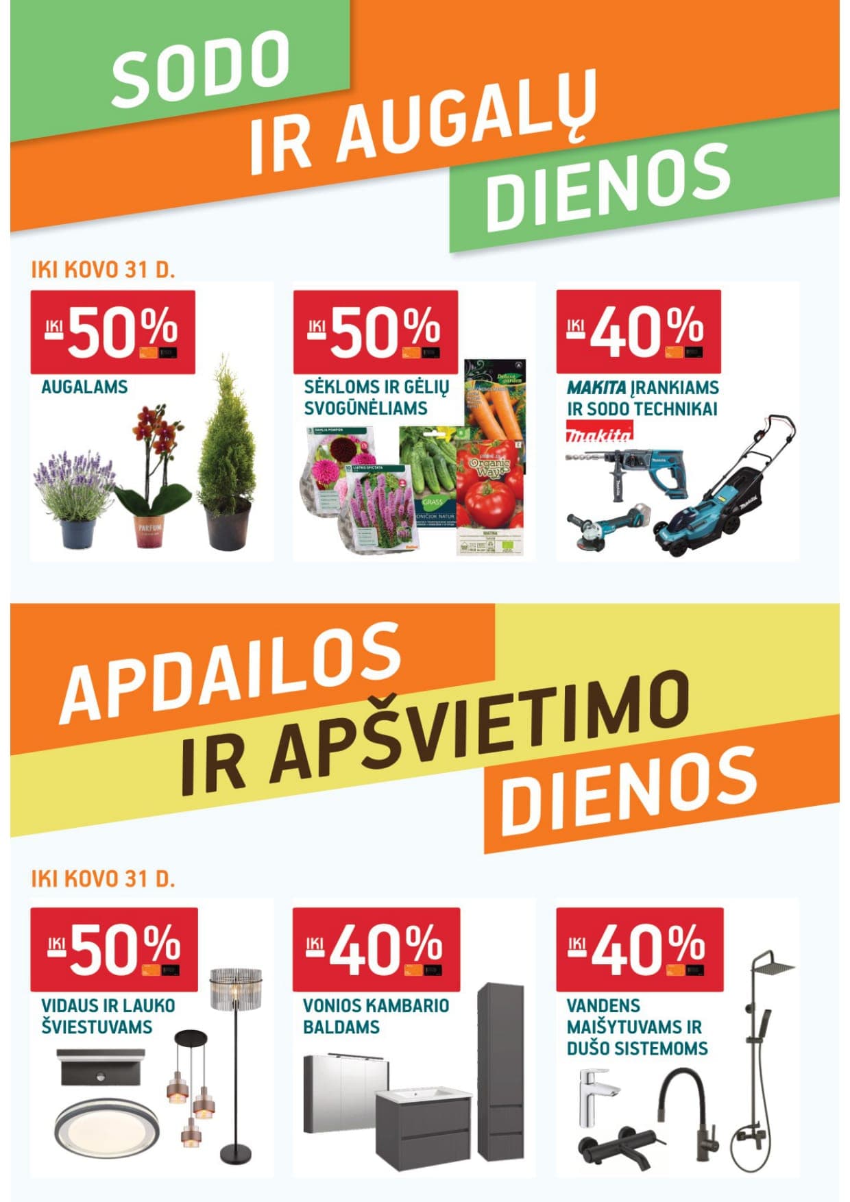 Naujas ERMITAŽAS akcijų ir nuolaidų leidinys Nr. 3 nuo 2026.03.02 iki 2026.03.31 - 48