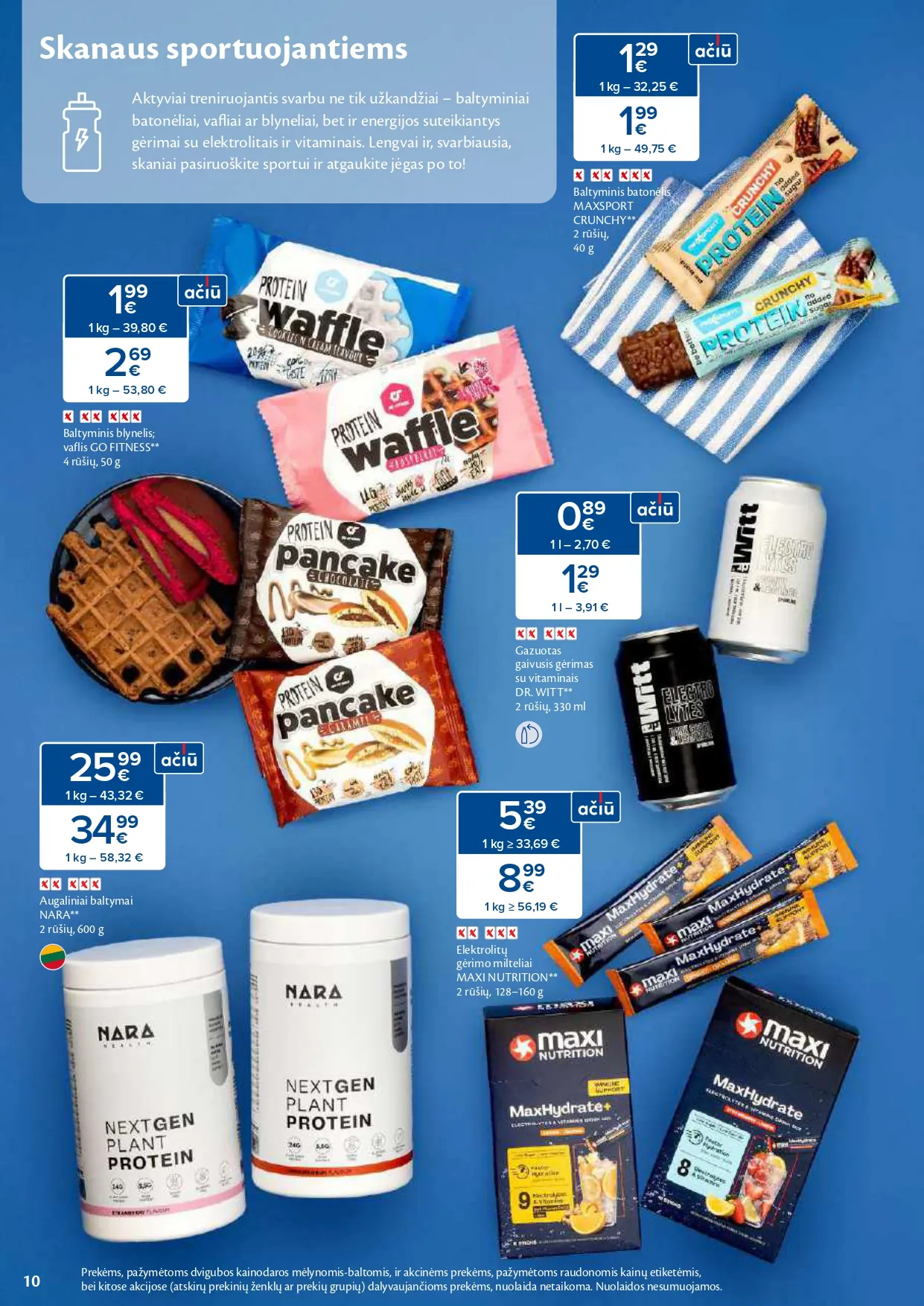 MAXIMA akcijų ir nuolaidų leidinys Nr. 5 nuo 2026.01.27 iki 2026.02.02 - 10