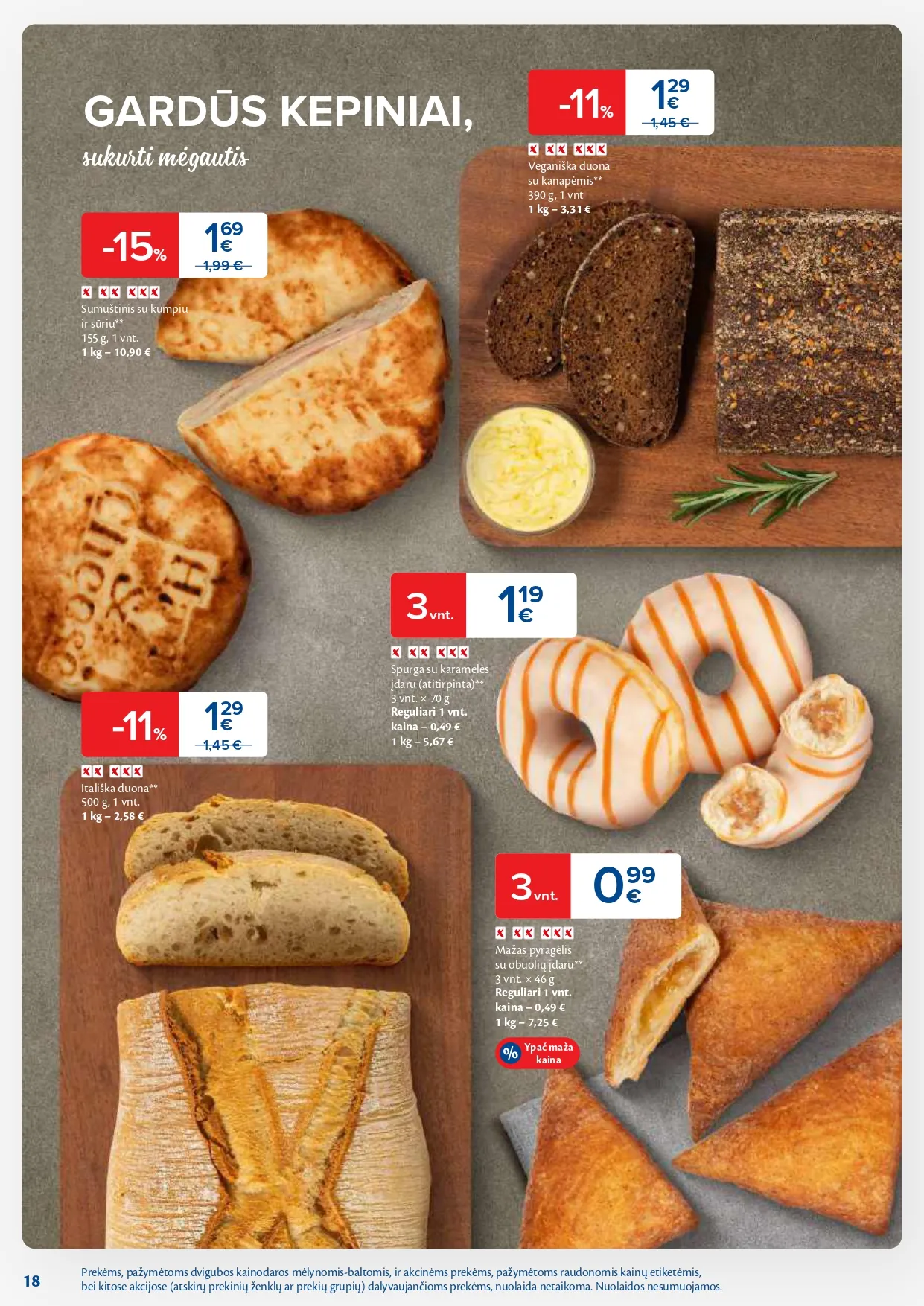 MAXIMA akcijų ir nuolaidų leidinys Nr. 5 nuo 2026.01.27 iki 2026.02.02 - 18