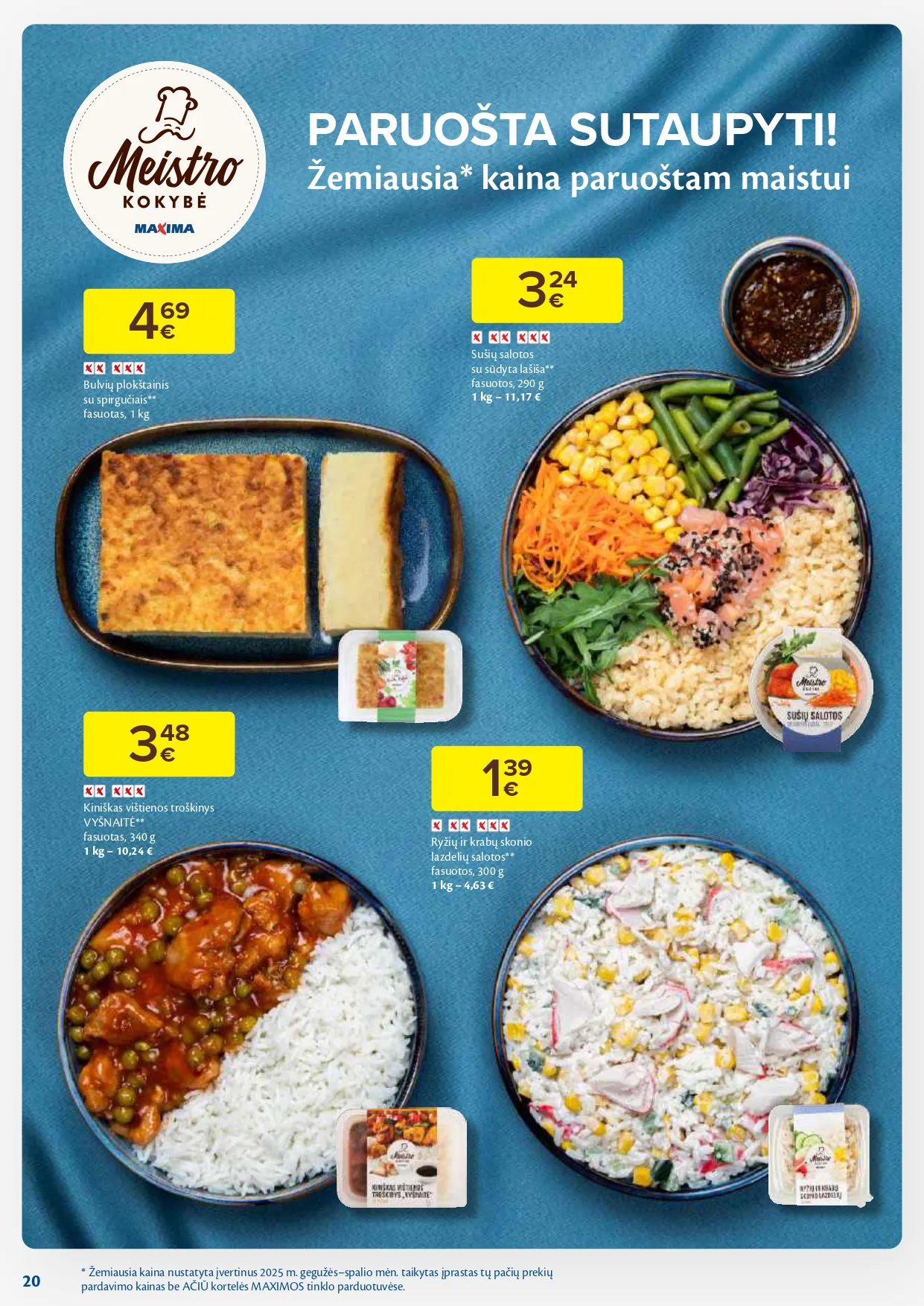 MAXIMA akcijų ir nuolaidų leidinys Nr. 5 nuo 2026.01.27 iki 2026.02.02 - 20