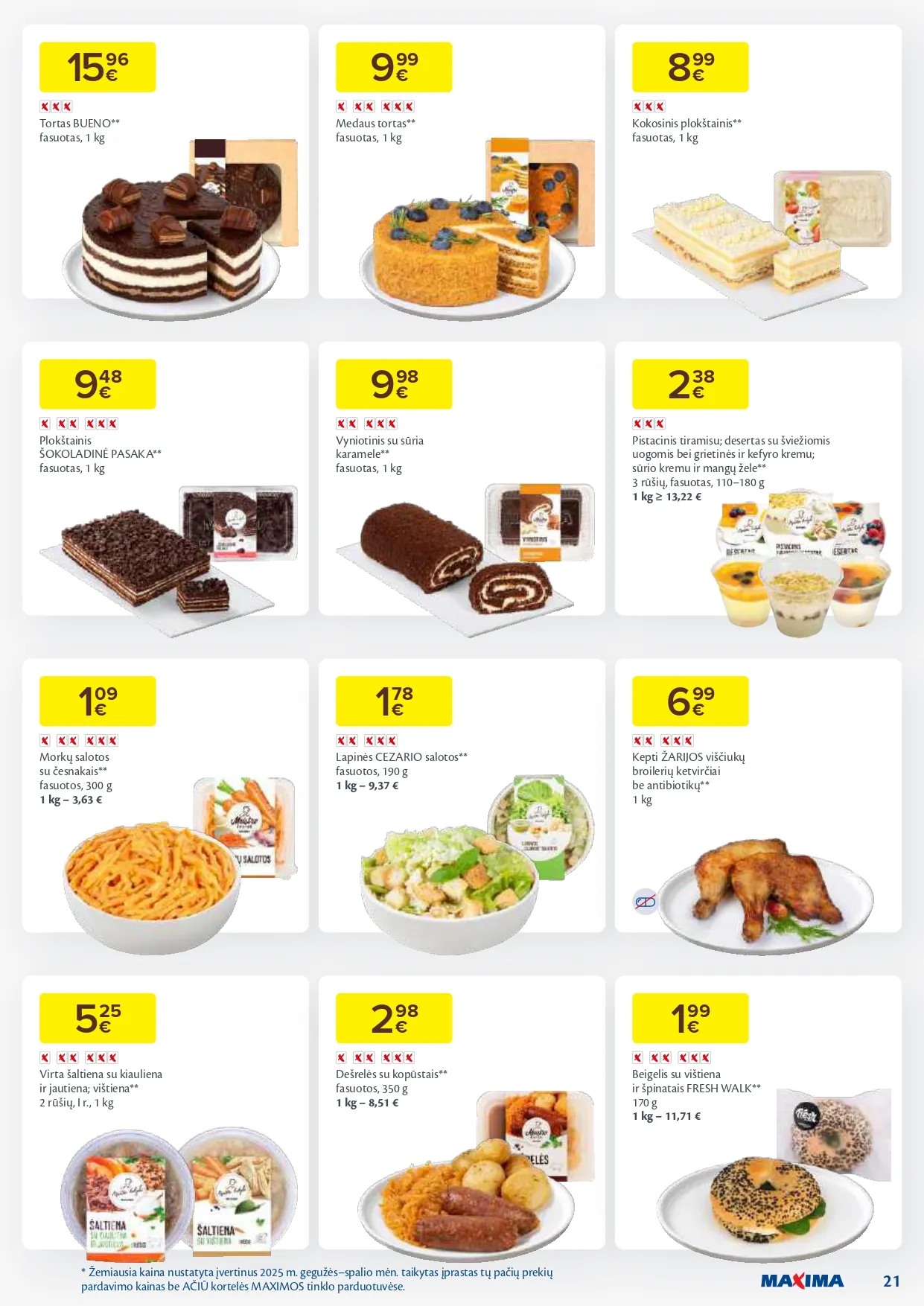 MAXIMA akcijų ir nuolaidų leidinys Nr. 5 nuo 2026.01.27 iki 2026.02.02 - 21