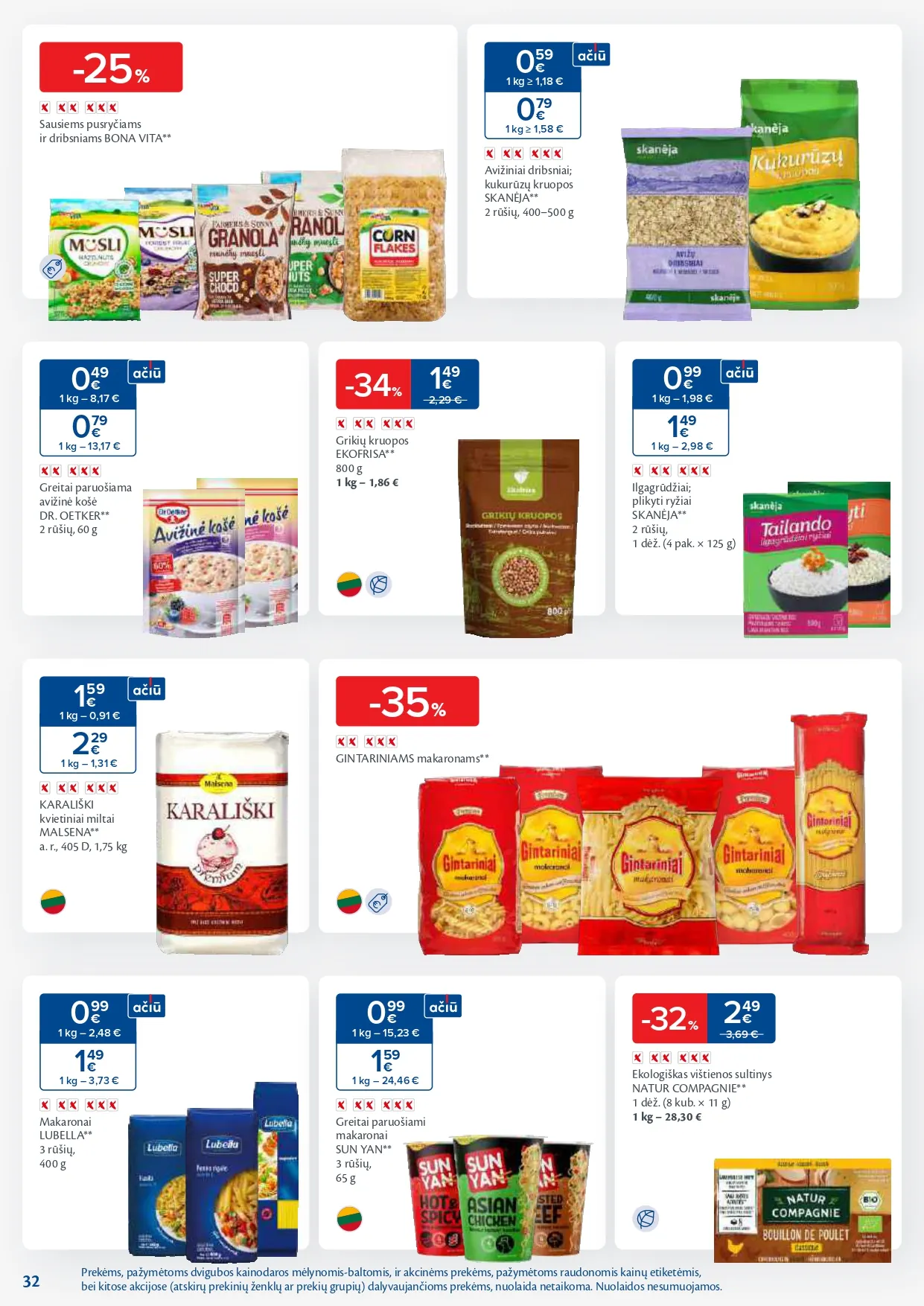 MAXIMA akcijų ir nuolaidų leidinys Nr. 5 nuo 2026.01.27 iki 2026.02.02 - 32