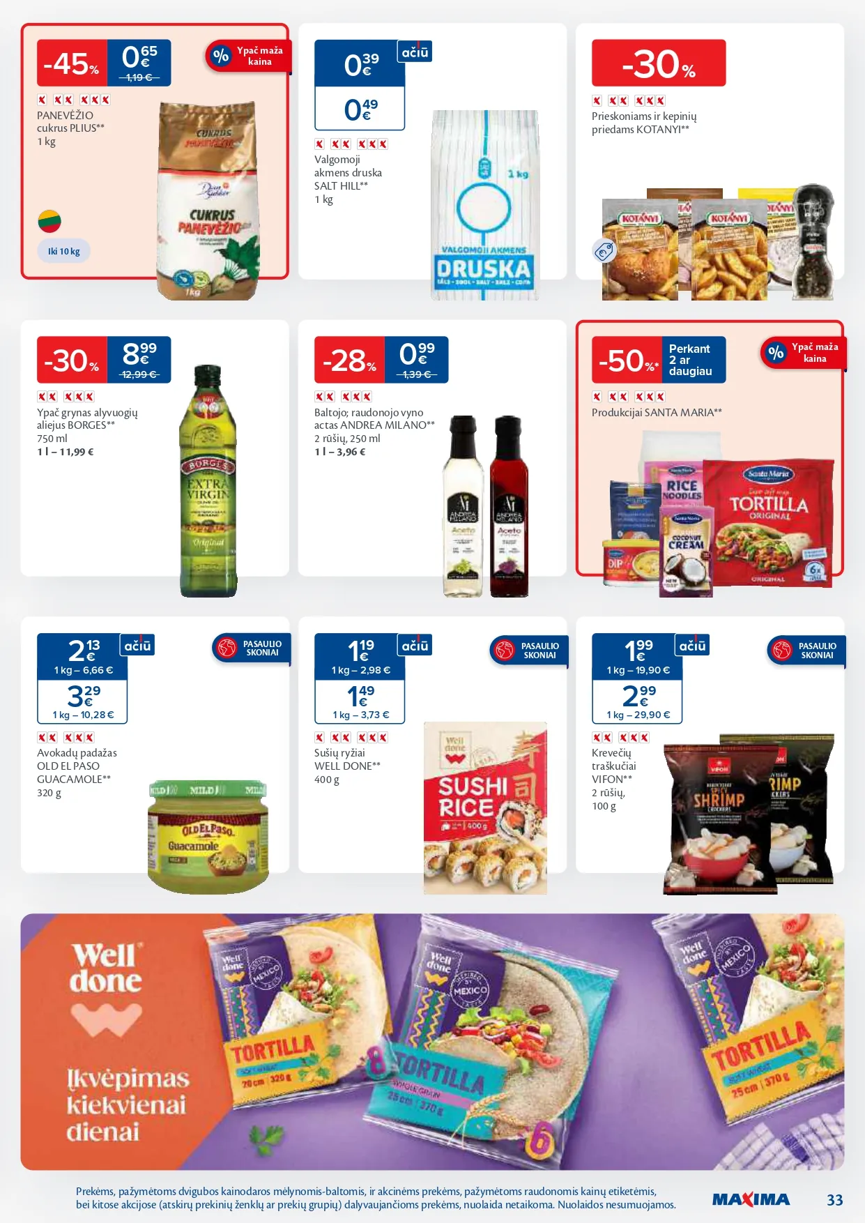 MAXIMA akcijų ir nuolaidų leidinys Nr. 5 nuo 2026.01.27 iki 2026.02.02 - 33