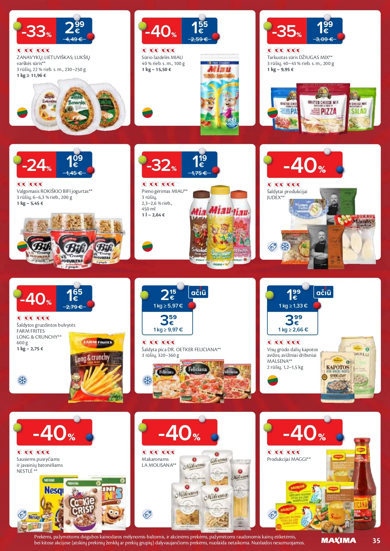 MAXIMA akcijų ir nuolaidų leidinys Nr. 5 nuo 2026.01.27 iki 2026.02.02 - 35