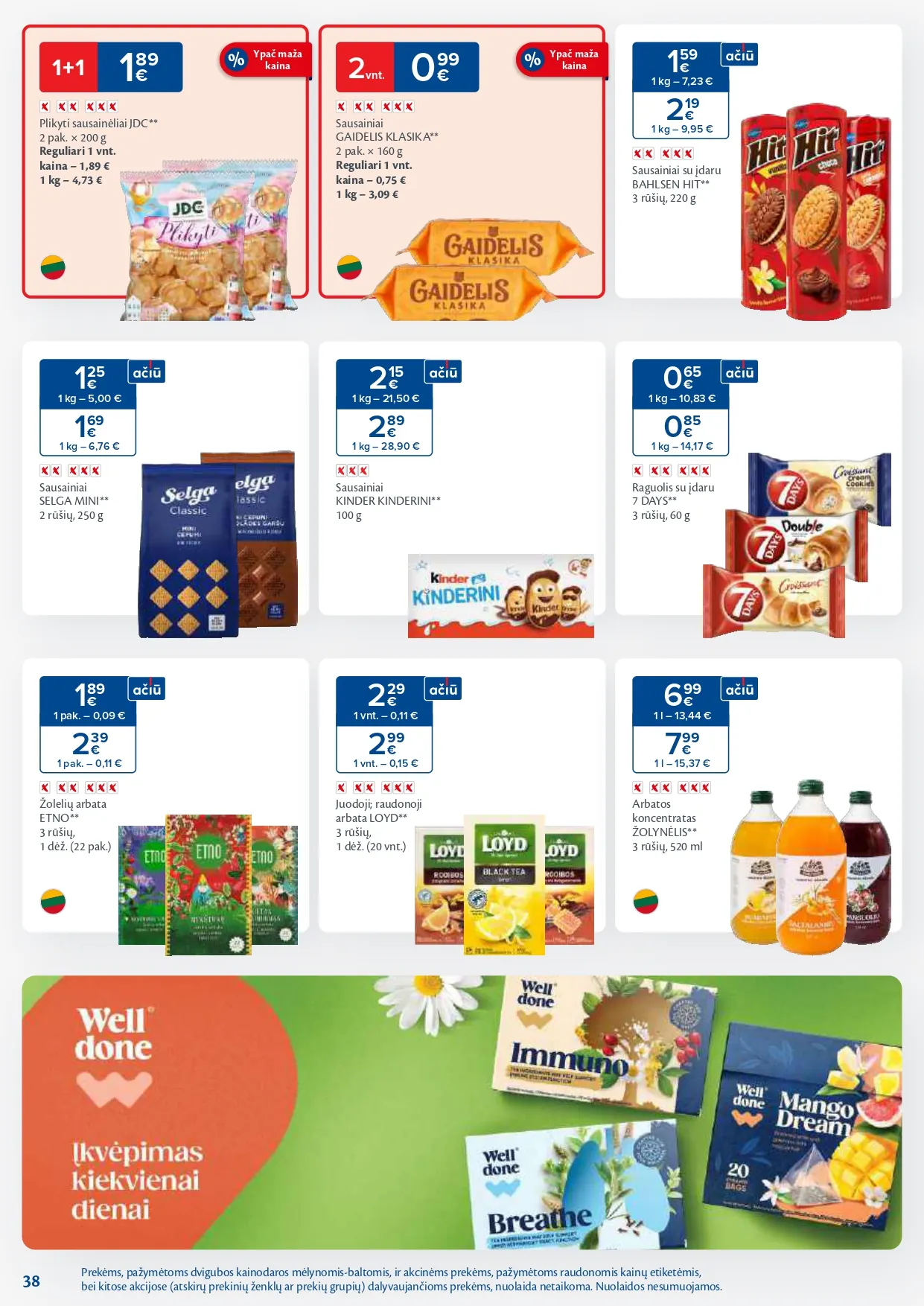MAXIMA akcijų ir nuolaidų leidinys Nr. 5 nuo 2026.01.27 iki 2026.02.02 - 38