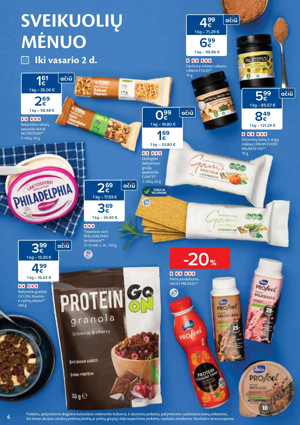 MAXIMA akcijų ir nuolaidų leidinys Nr. 5 nuo 2026.01.27 iki 2026.02.02 - 6
