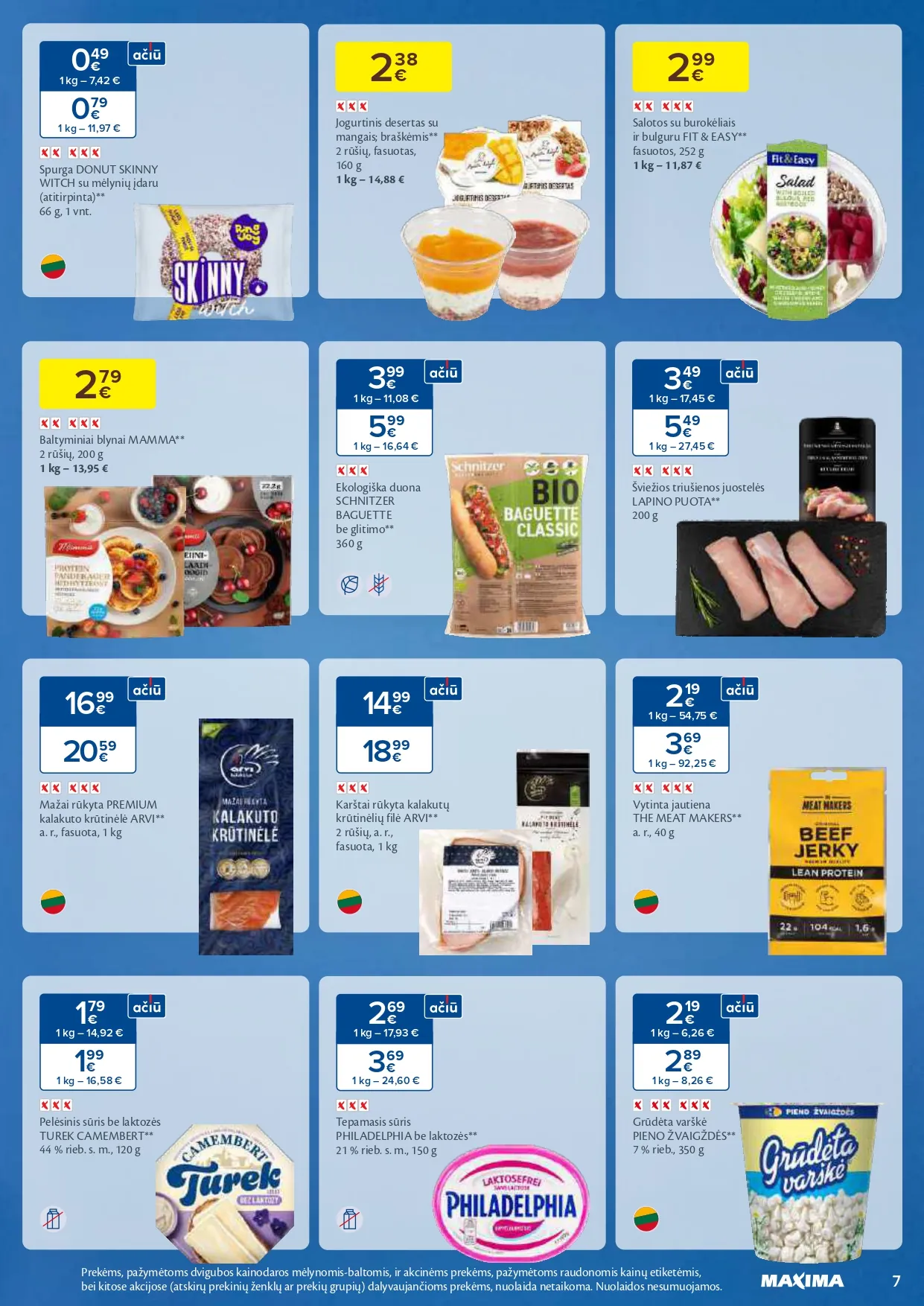MAXIMA akcijų ir nuolaidų leidinys Nr. 5 nuo 2026.01.27 iki 2026.02.02 - 7