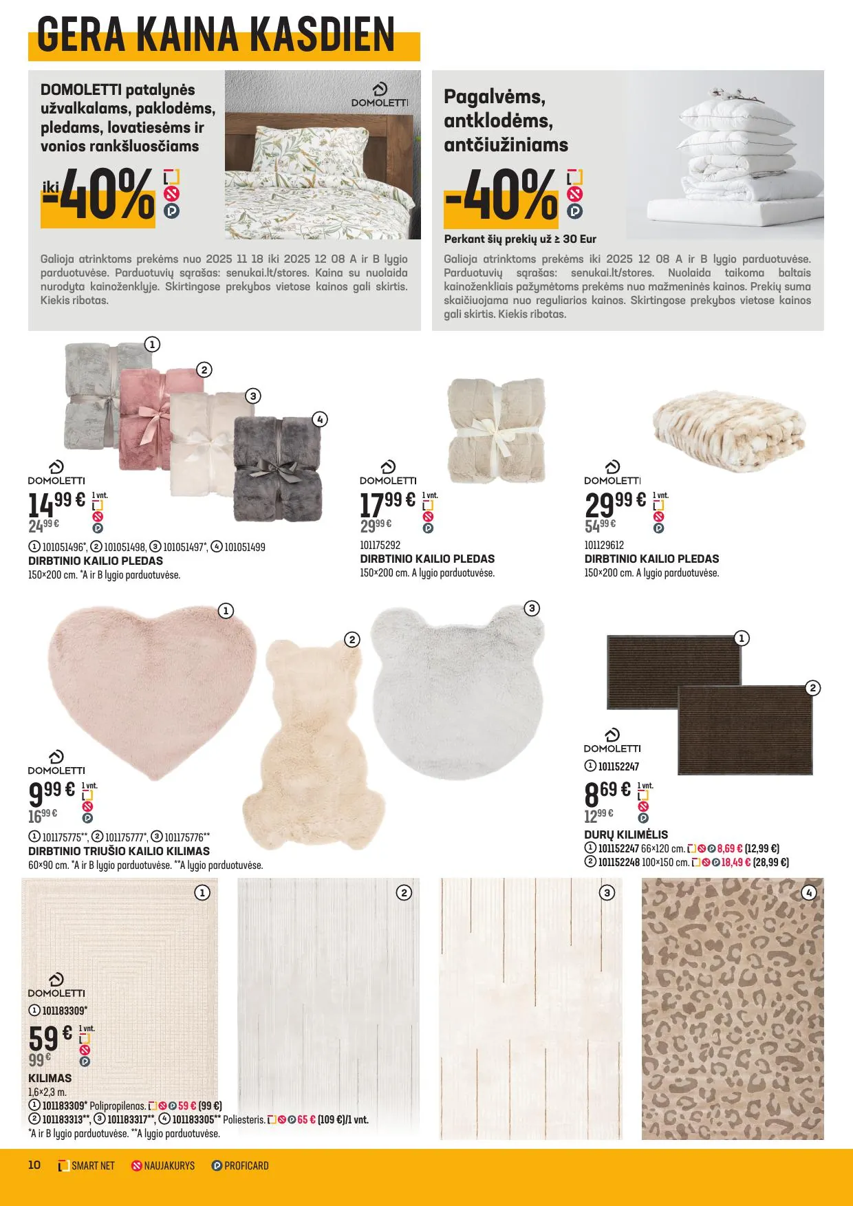 SENUKAI akcijų ir nuolaidų leidinys Nr.27 nuo 2025.11.12 iki 2025.12.08 - 10