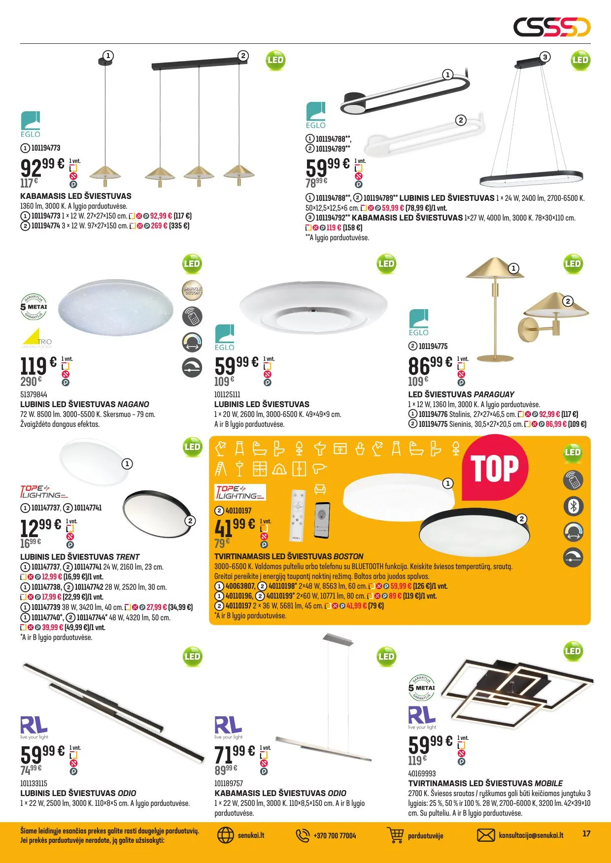 SENUKAI akcijų ir nuolaidų leidinys Nr.27 nuo 2025.11.12 iki 2025.12.08 - 17