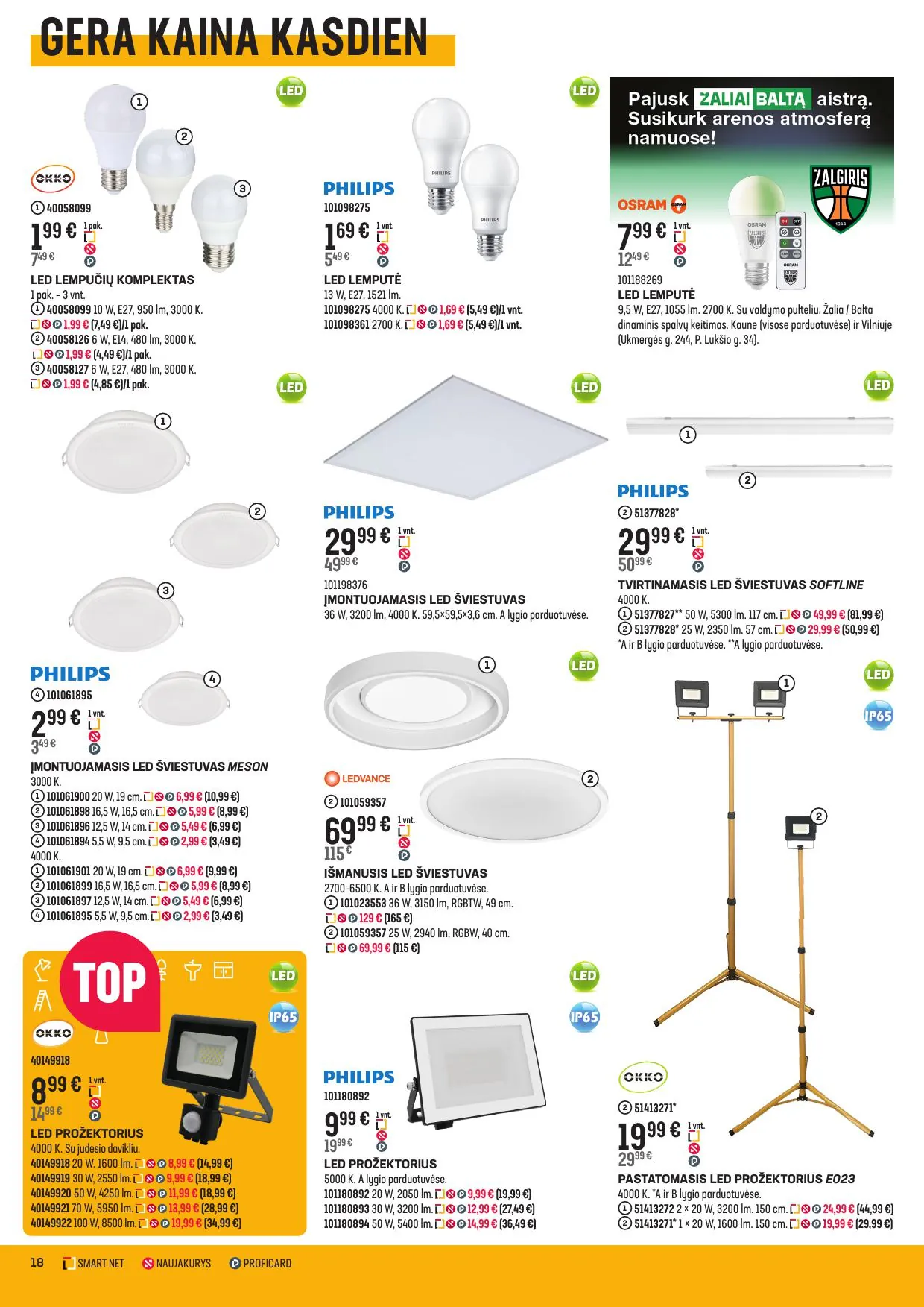 SENUKAI akcijų ir nuolaidų leidinys Nr.27 nuo 2025.11.12 iki 2025.12.08 - 18