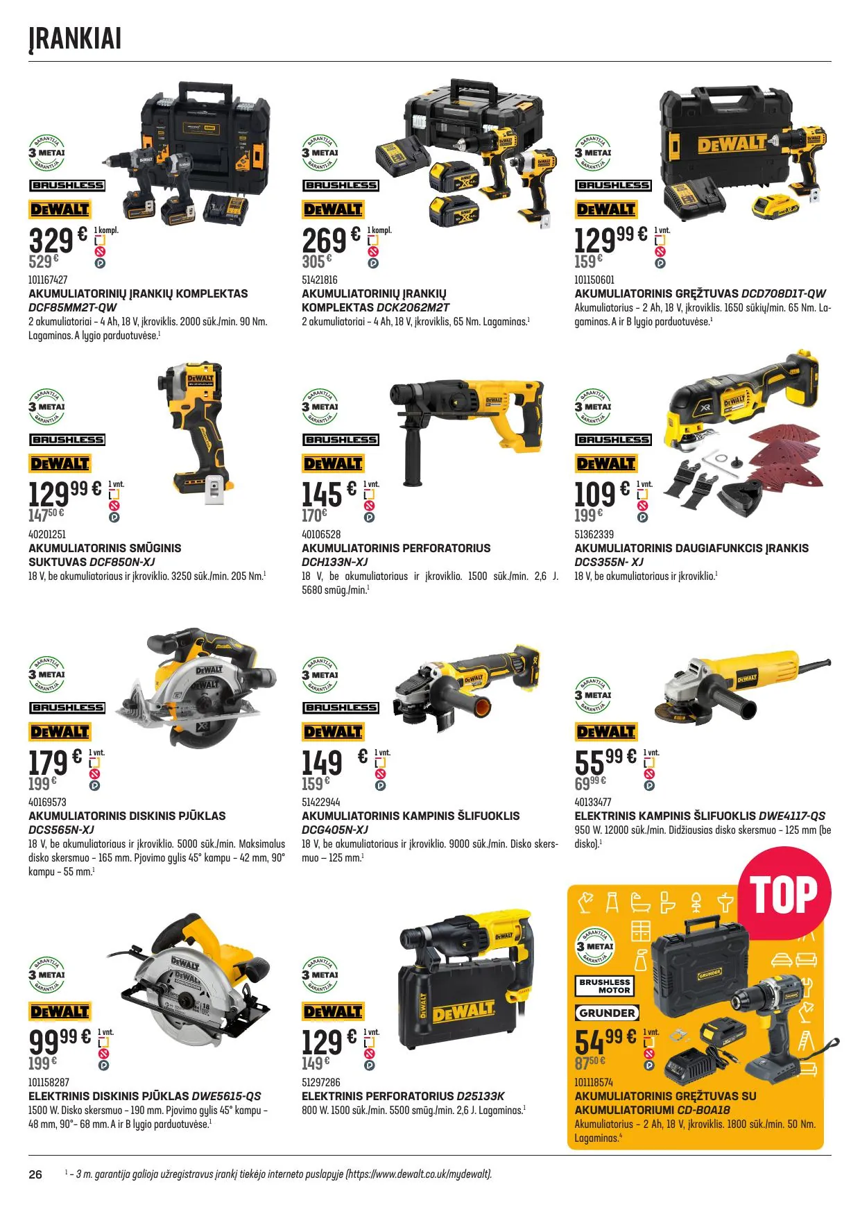 SENUKAI akcijų ir nuolaidų leidinys Nr.27 nuo 2025.11.12 iki 2025.12.08 - 26