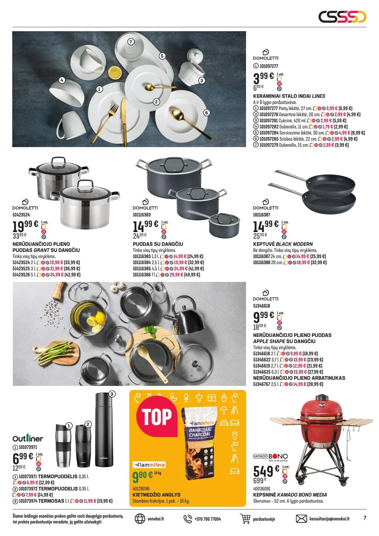 SENUKAI akcijų ir nuolaidų leidinys Nr.27 nuo 2025.11.12 iki 2025.12.08 - 7