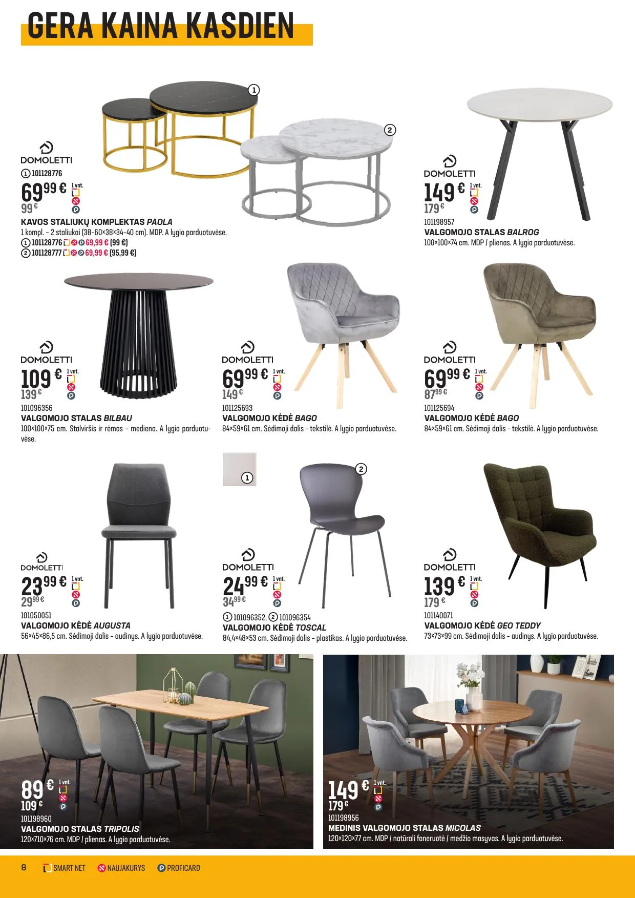 SENUKAI akcijų ir nuolaidų leidinys Nr.27 nuo 2025.11.12 iki 2025.12.08 - 8