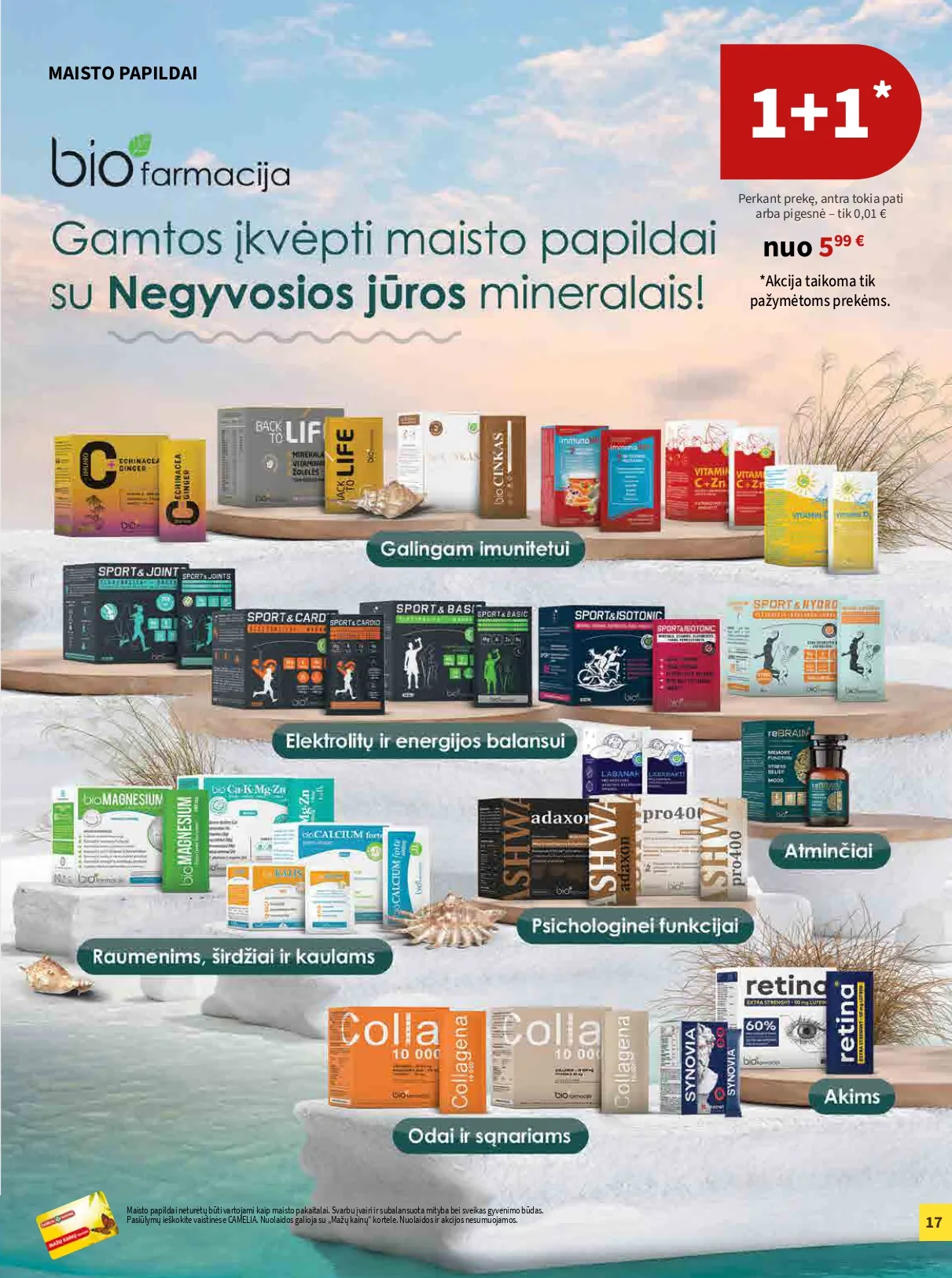 CAMELIA vaistinės akcijų ir nuolaidų leidinys Nr. 2 nuo 2025.02.01 iki 2026.02.28 - 17