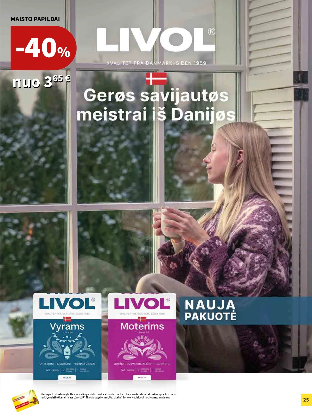 CAMELIA vaistinės akcijų ir nuolaidų leidinys Nr. 2 nuo 2025.02.01 iki 2026.02.28 - 25