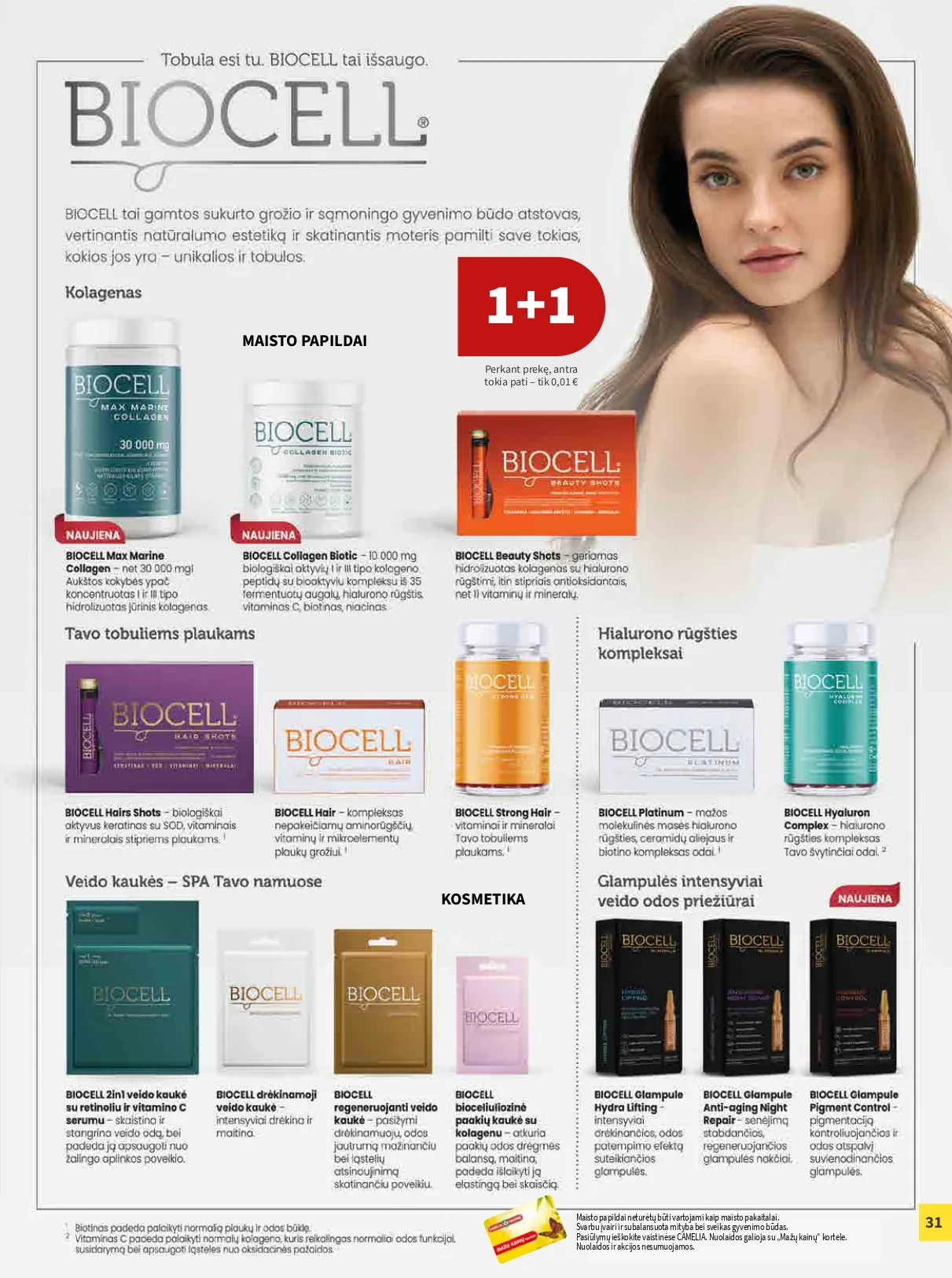 CAMELIA vaistinės akcijų ir nuolaidų leidinys Nr. 2 nuo 2025.02.01 iki 2026.02.28 - 31