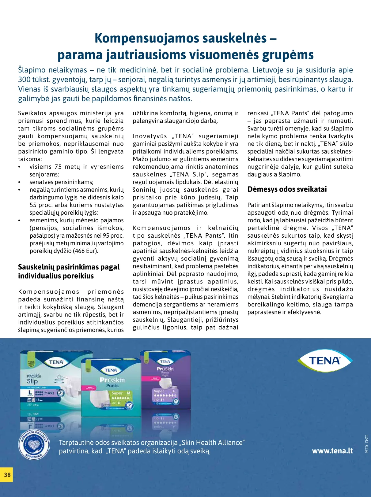 CAMELIA vaistinės akcijų ir nuolaidų leidinys Nr. 2 nuo 2025.02.01 iki 2026.02.28 - 38